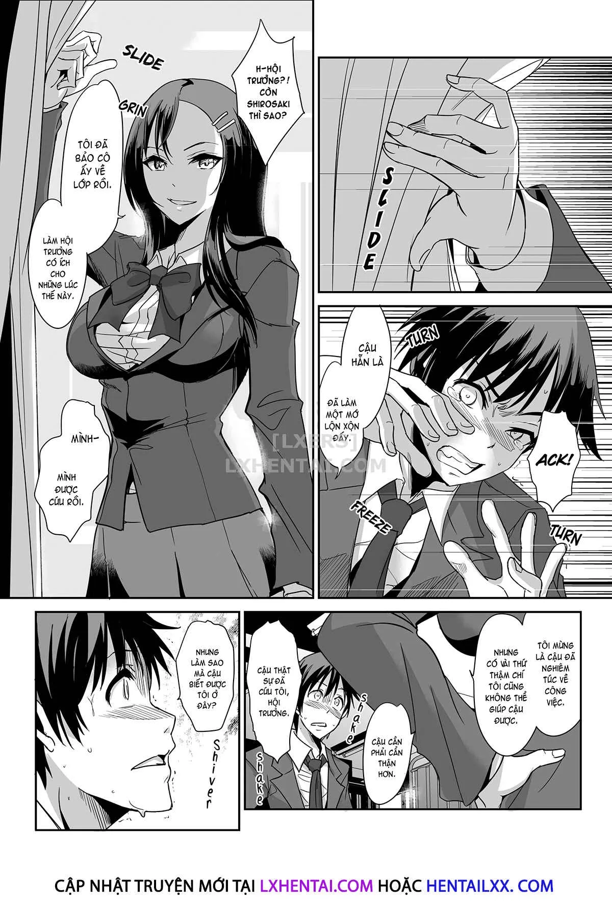 HentaiVN.net - Ảnh 6 - Sexual Correction Officer [Zettai Fukujuu! Hatsujō JK Kousei Puroguramu] - Chap 4