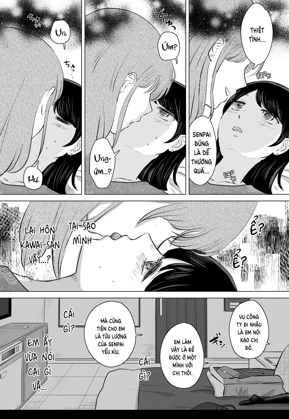 HentaiVN.net - Ảnh 10 - Senpai đúng là ngốc thật đấy - Chap 1
