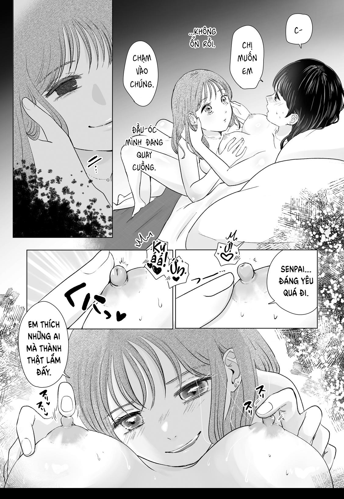 HentaiVN.net - Ảnh 13 - Senpai đúng là ngốc thật đấy - Chap 1