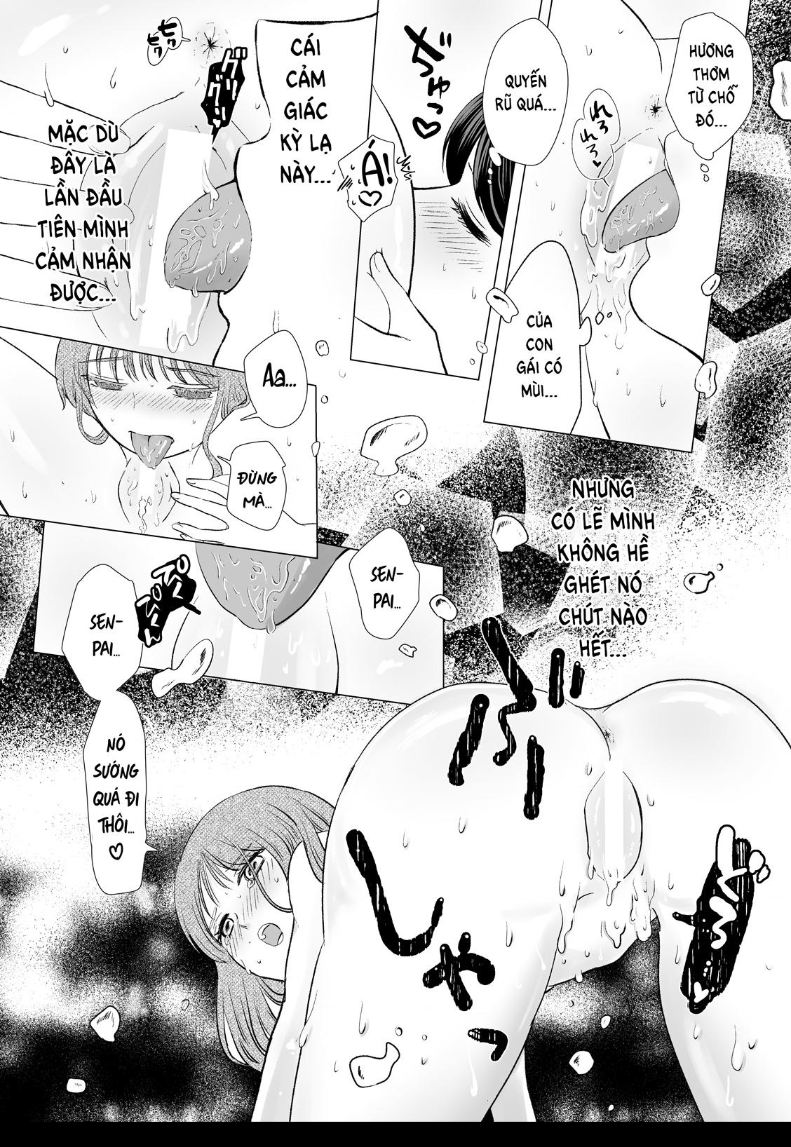 HentaiVN.net - Ảnh 20 - Senpai đúng là ngốc thật đấy - Chap 1