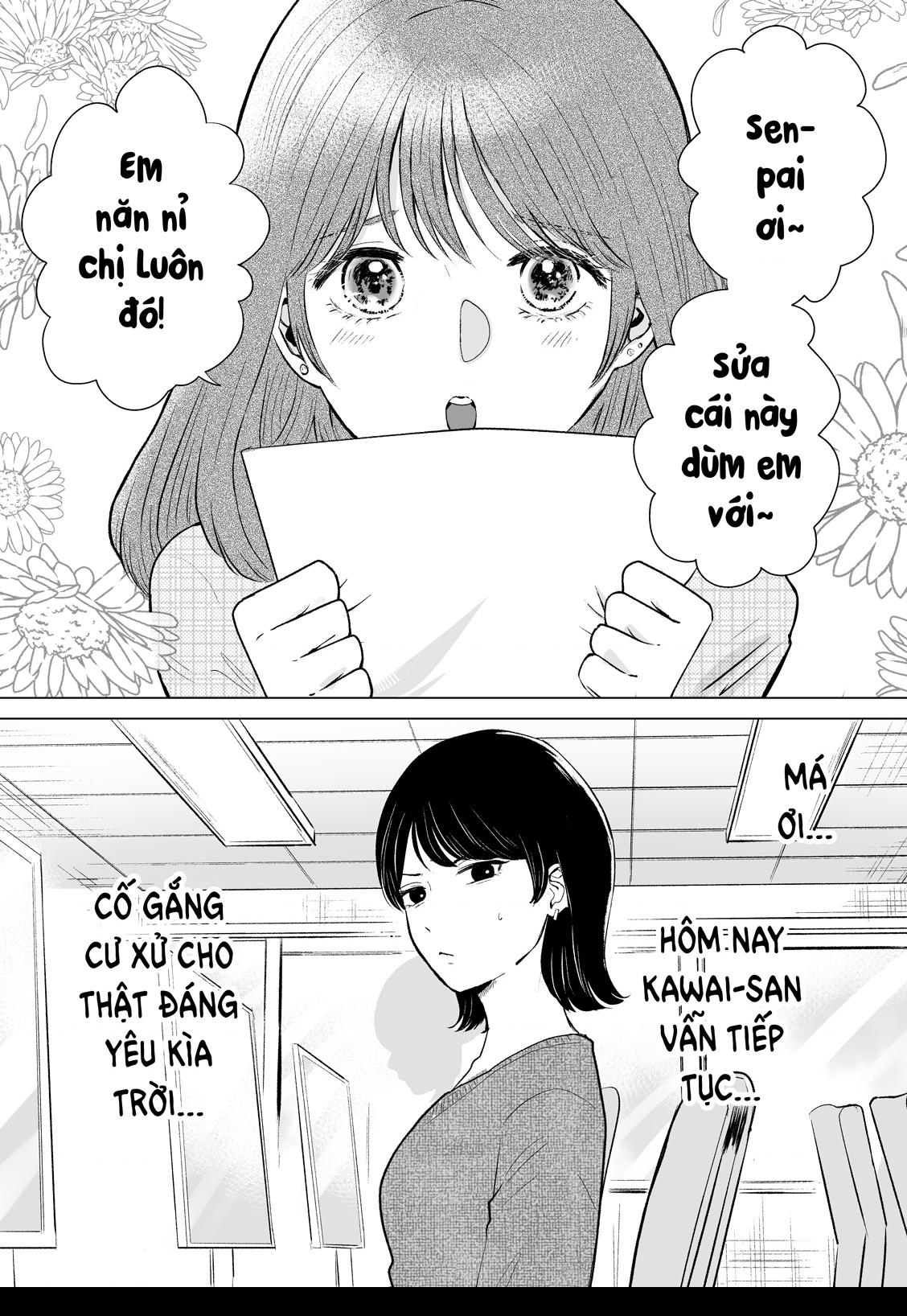 HentaiVN.net - Ảnh 4 - Senpai đúng là ngốc thật đấy - Chap 1