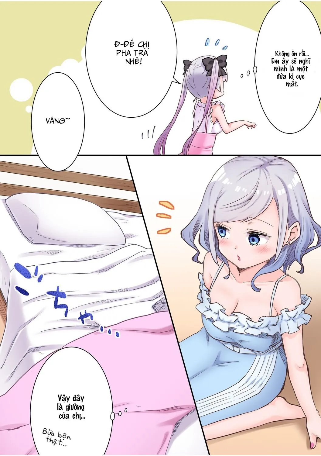 HentaiVN.net - Ảnh 14 - Twin Sisters' Yuri Life [Futago Shimai-chan no Yuri Seikatsu] - Chap 1