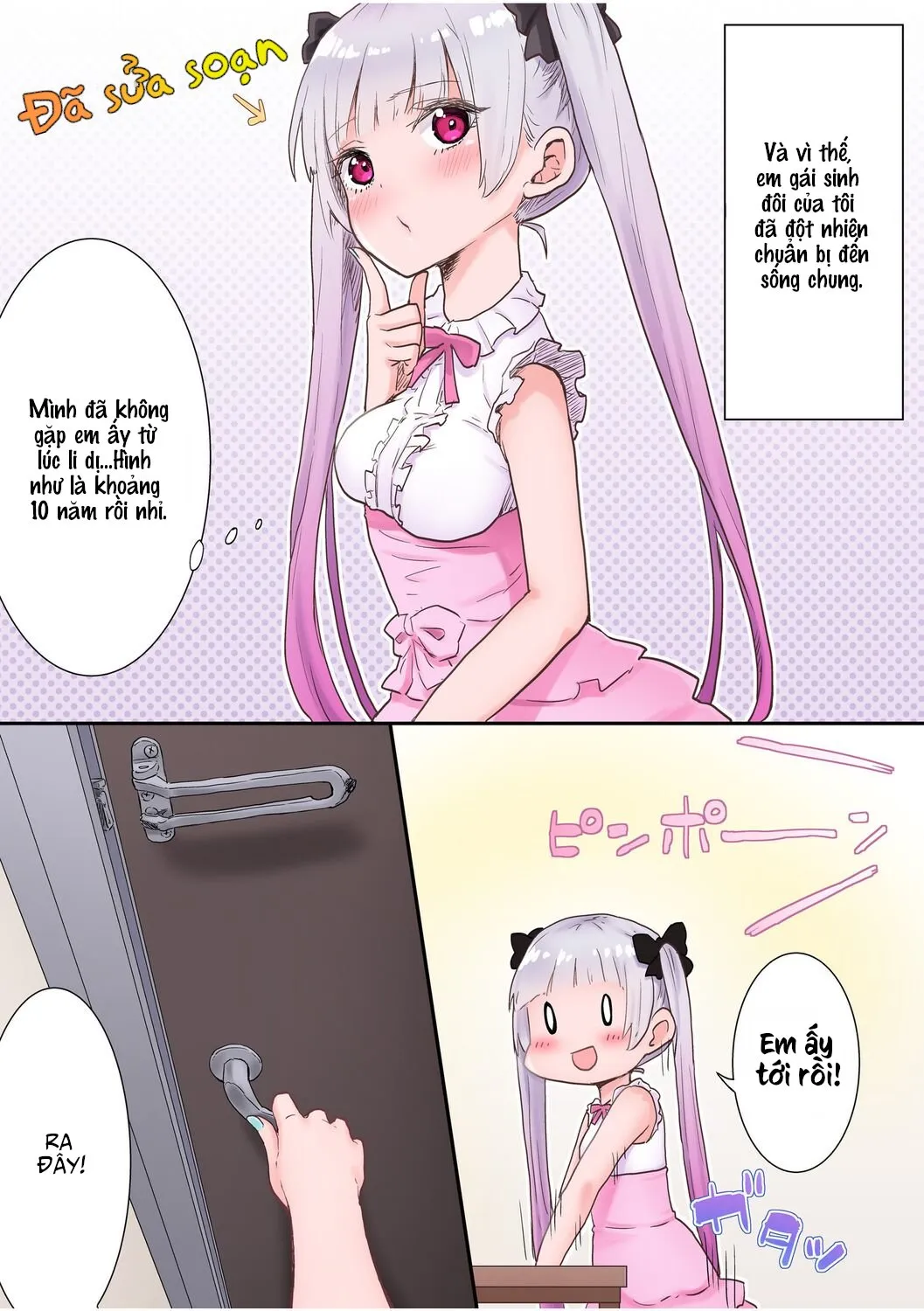 HentaiVN.net - Ảnh 9 - Twin Sisters' Yuri Life [Futago Shimai-chan no Yuri Seikatsu] - Chap 1