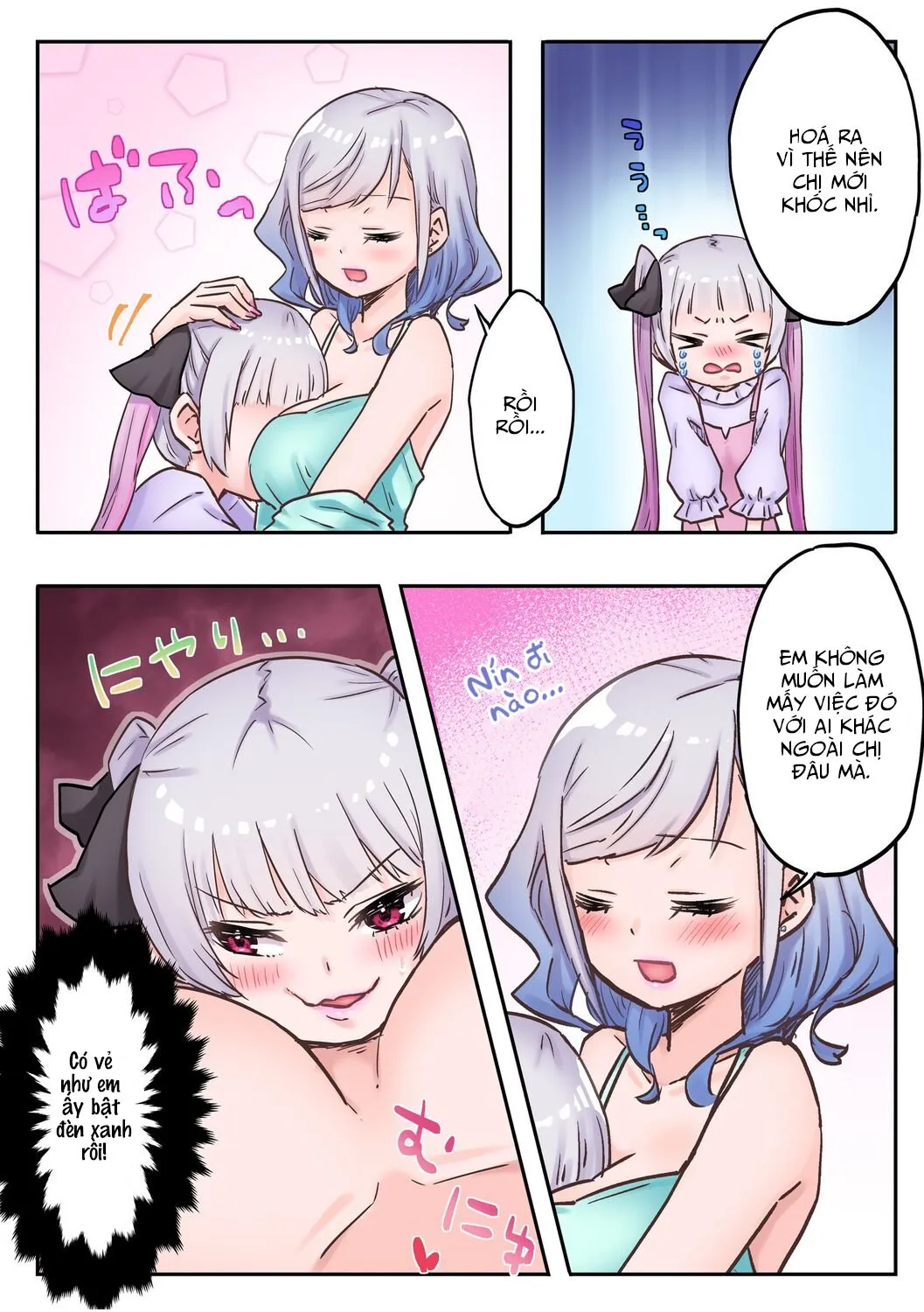 HentaiVN.net - Ảnh 18 - Twin Sisters' Yuri Life [Futago Shimai-chan no Yuri Seikatsu] - Chap 2