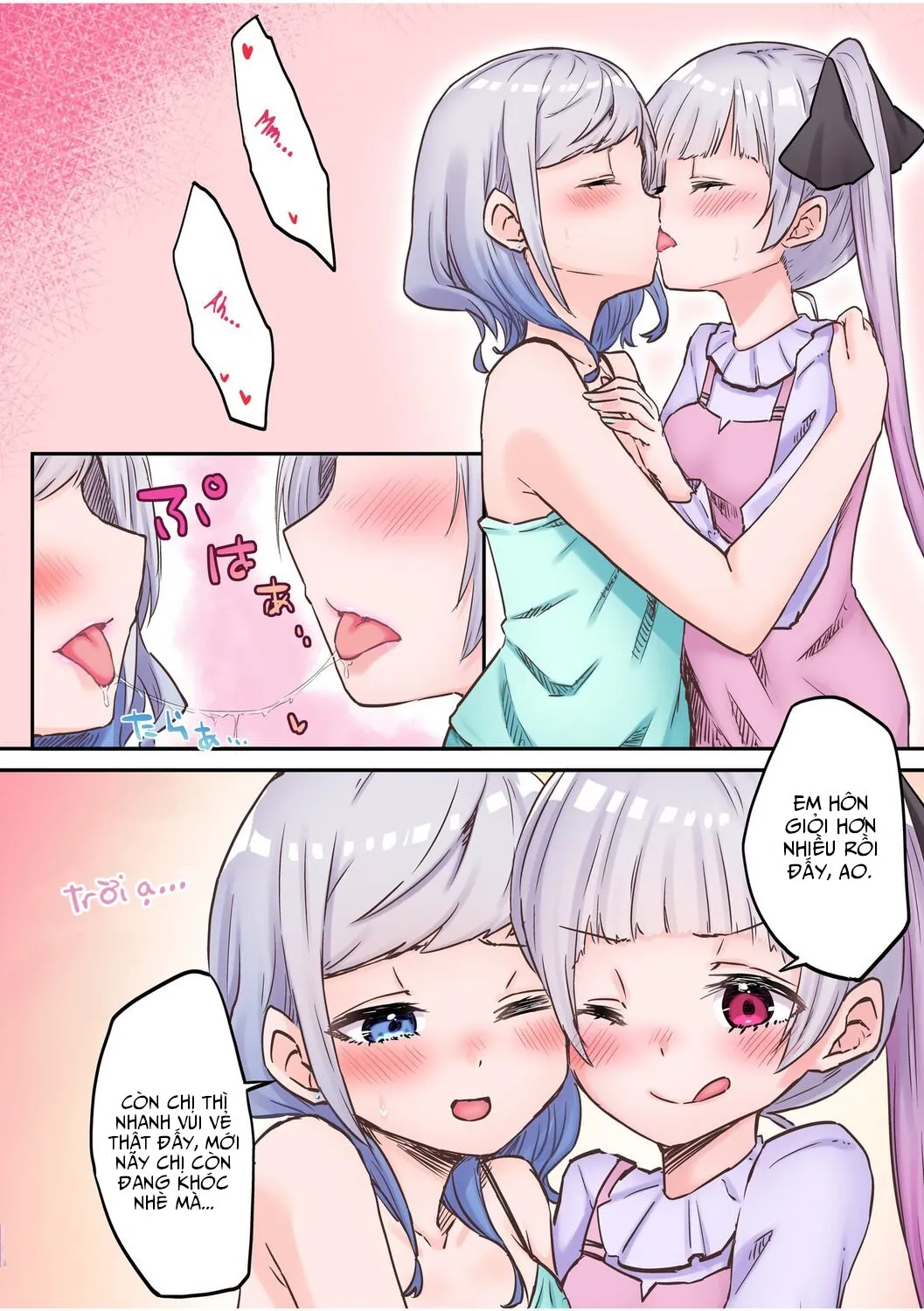 HentaiVN.net - Ảnh 19 - Twin Sisters' Yuri Life [Futago Shimai-chan no Yuri Seikatsu] - Chap 2
