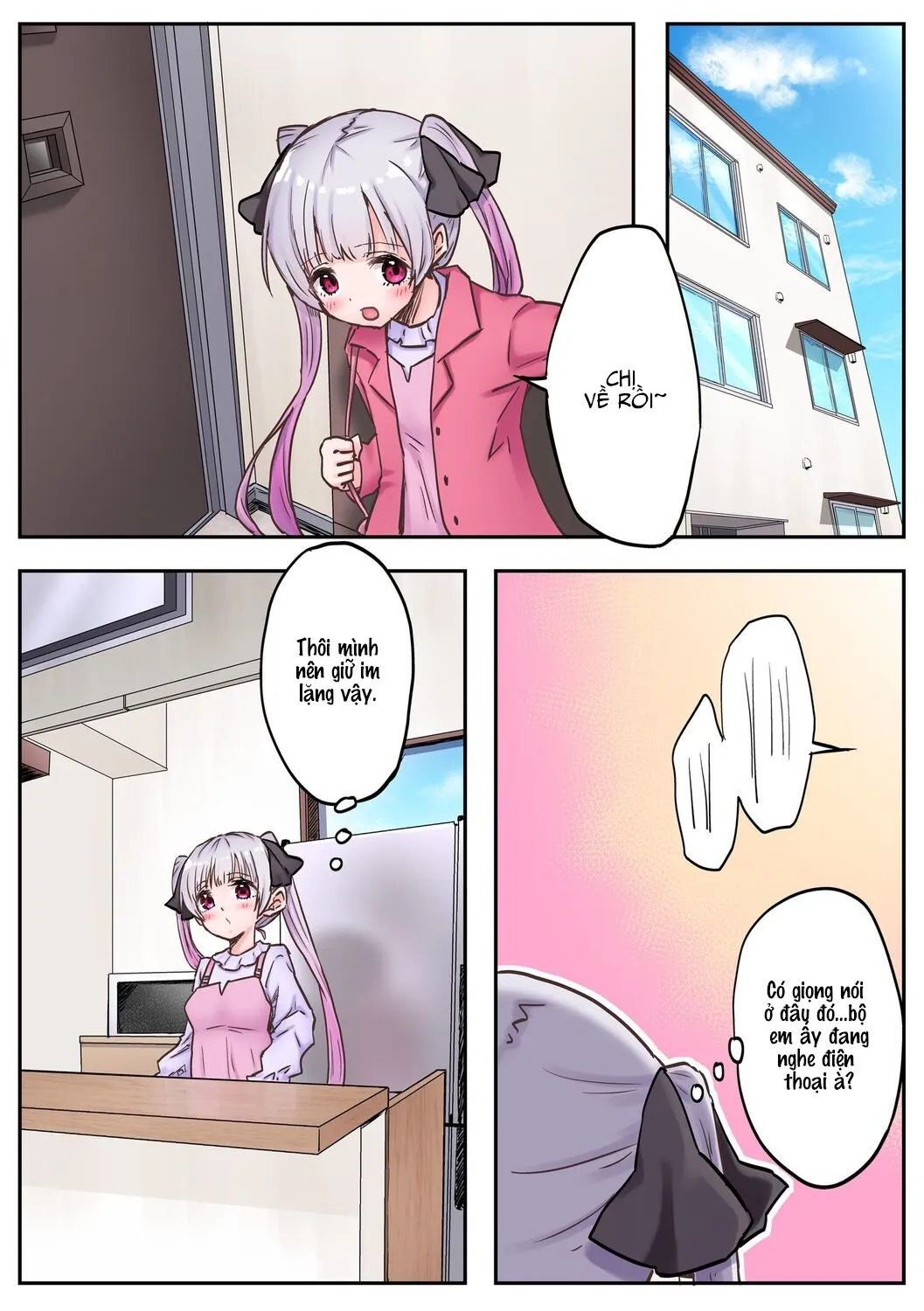 HentaiVN.net - Ảnh 6 - Twin Sisters' Yuri Life [Futago Shimai-chan no Yuri Seikatsu] - Chap 2