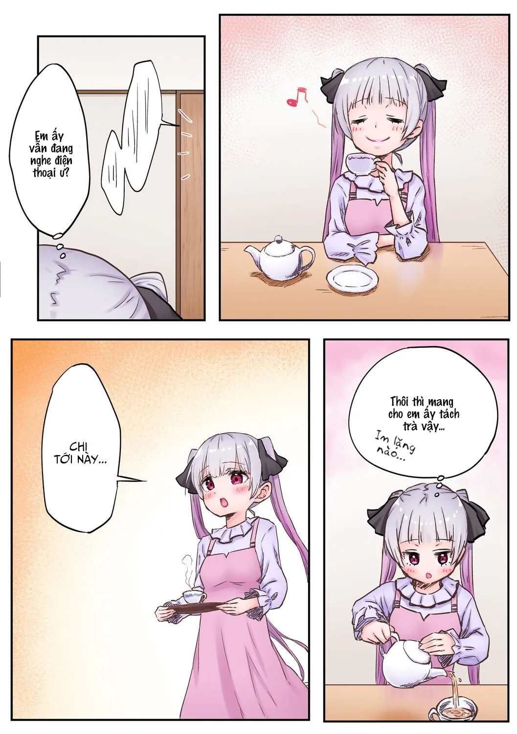 HentaiVN.net - Ảnh 7 - Twin Sisters' Yuri Life [Futago Shimai-chan no Yuri Seikatsu] - Chap 2