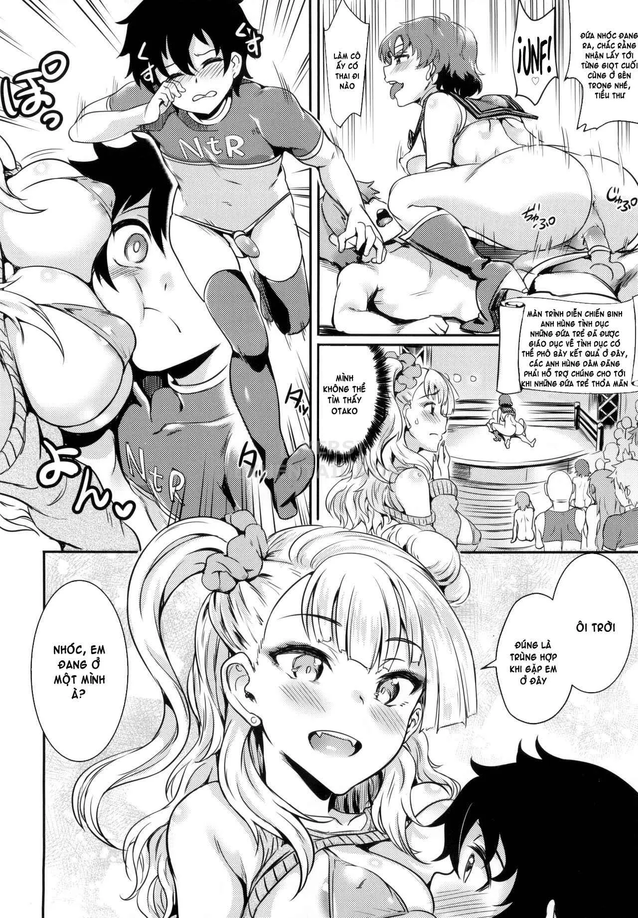 HentaiVN.net - Ảnh 19 - Oideyo! Galko-Chan! Galko Wa, Mizuryu Kei Land Ni Ikutte Hontou Desu Ka? - Chap 1