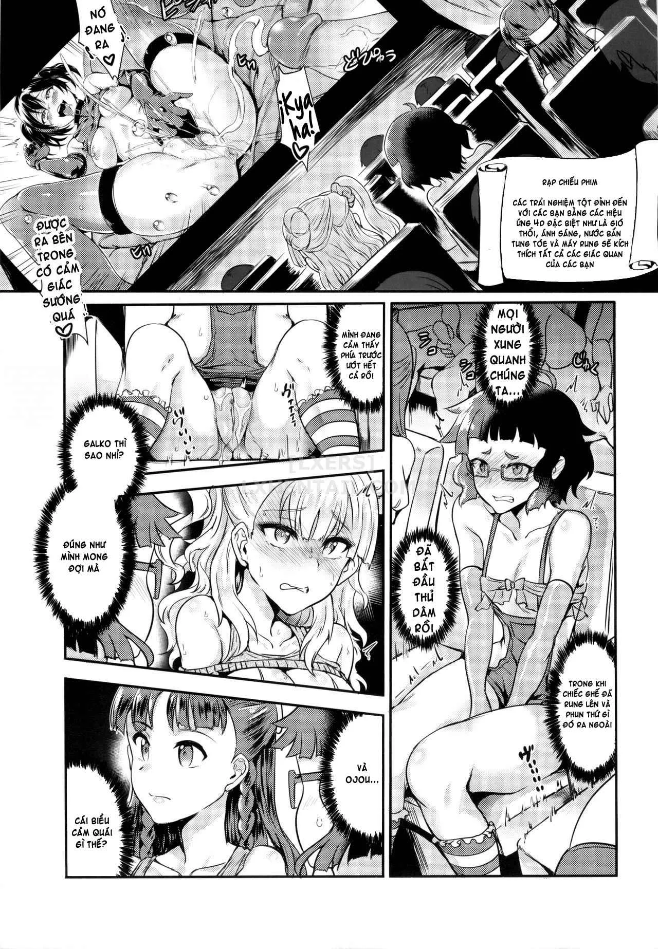 HentaiVN.net - Ảnh 6 - Oideyo! Galko-Chan! Galko Wa, Mizuryu Kei Land Ni Ikutte Hontou Desu Ka? - Chap 1