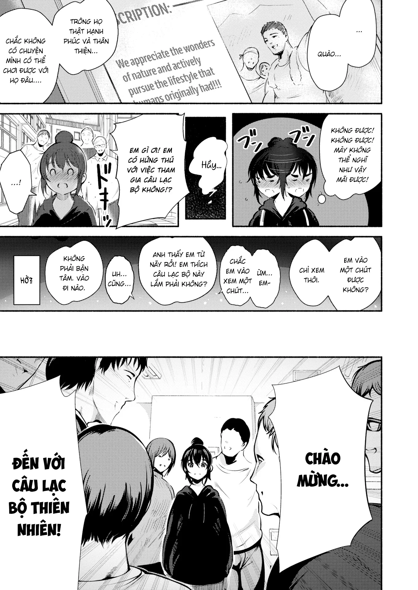 HentaiVN.net - Ảnh 5 - Chào mừng đến với câu lạc bộ thiên nhiên! [Welcome to the Nature Club!] - Chap 1