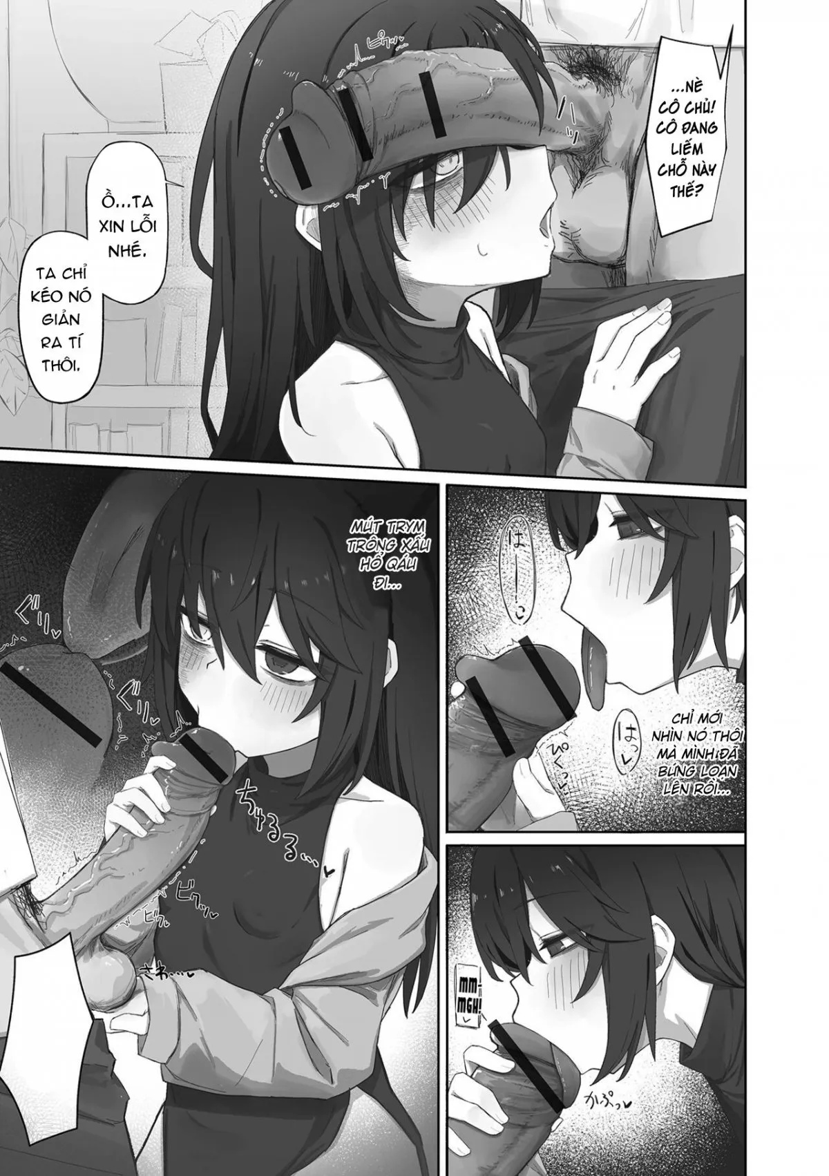 HentaiVN.net - Ảnh 5 - Bé phù thủy dâm đãng nuông chiều đệ tử [The Scarred Witch is Indulgent With Her Apprentice ; Kizumono Majo wa Deshi ni Amai] - Chap 1