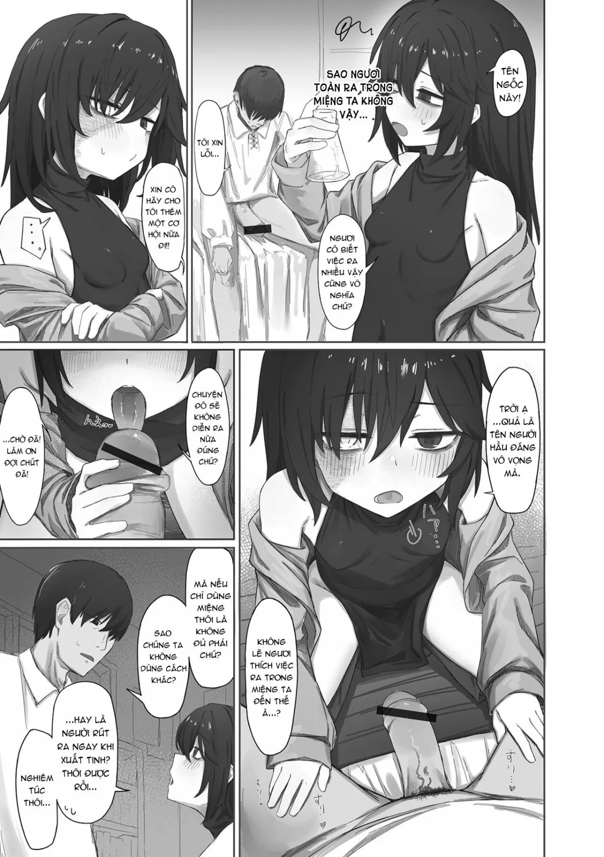 HentaiVN.net - Ảnh 9 - Bé phù thủy dâm đãng nuông chiều đệ tử [The Scarred Witch is Indulgent With Her Apprentice ; Kizumono Majo wa Deshi ni Amai] - Chap 1