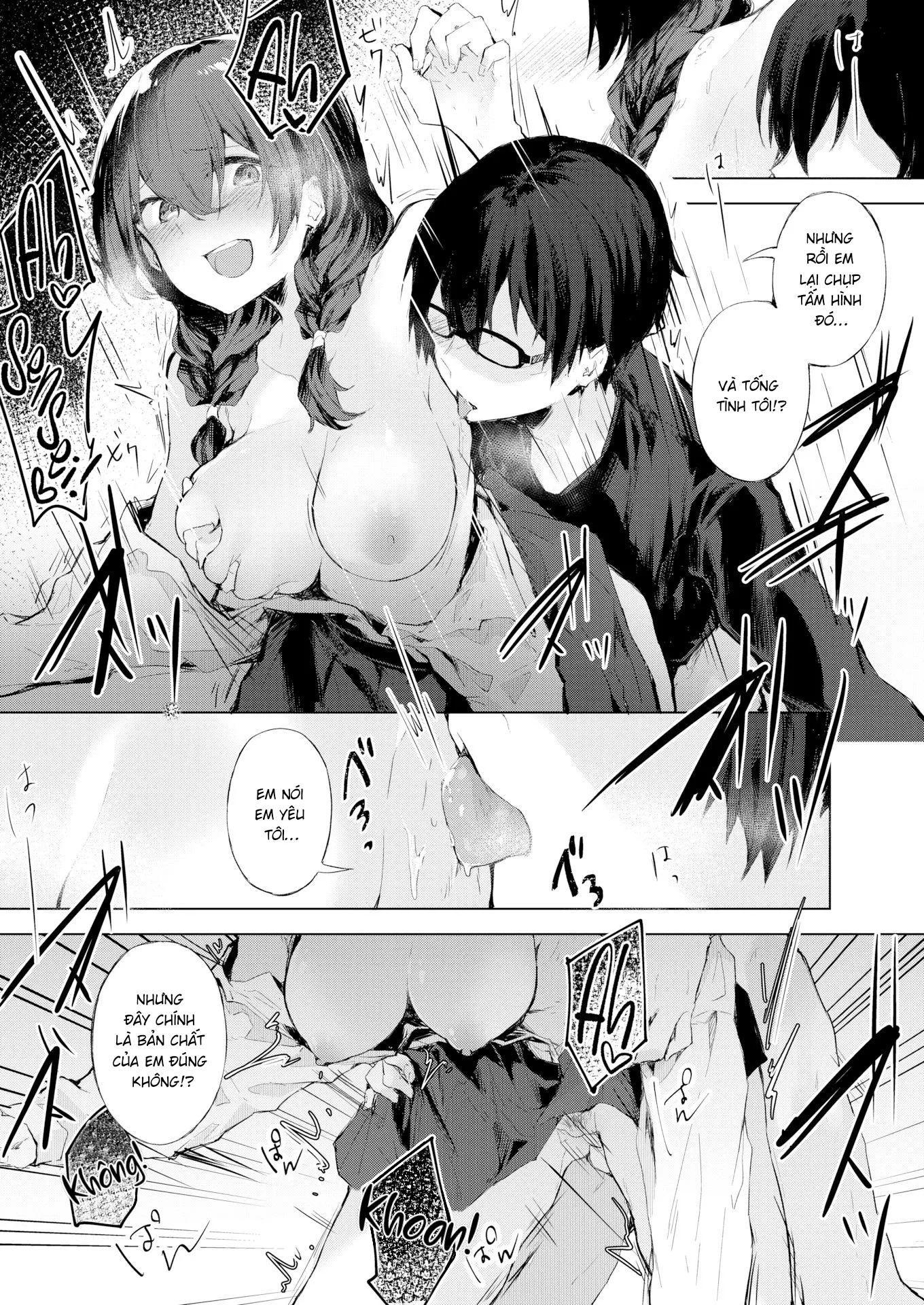 HentaiVN.net - Ảnh 17 - Anh là cả thế giới của em - Chap 1