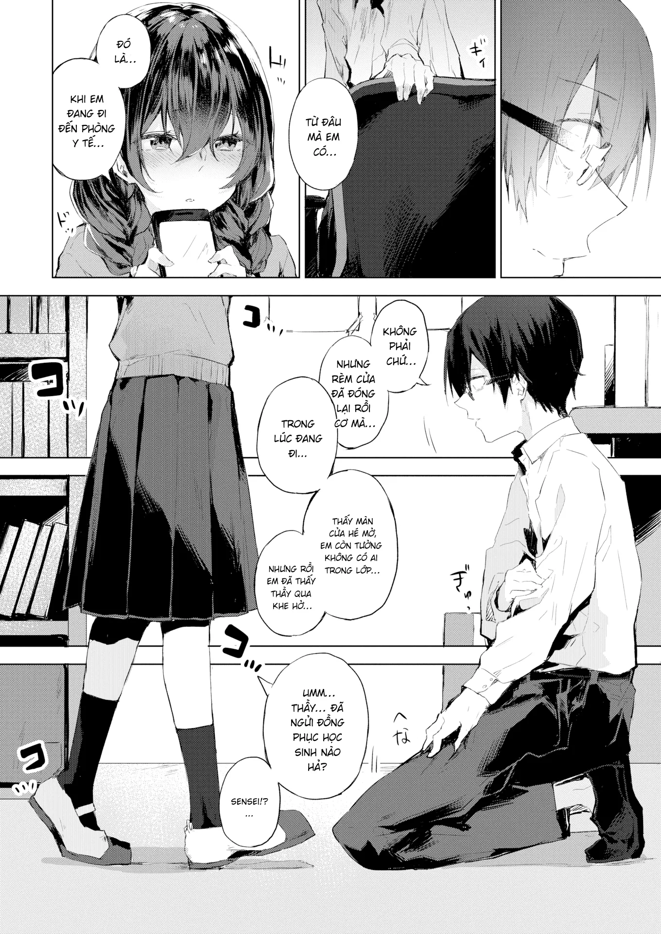 HentaiVN.net - Ảnh 5 - Anh là cả thế giới của em - Chap 1