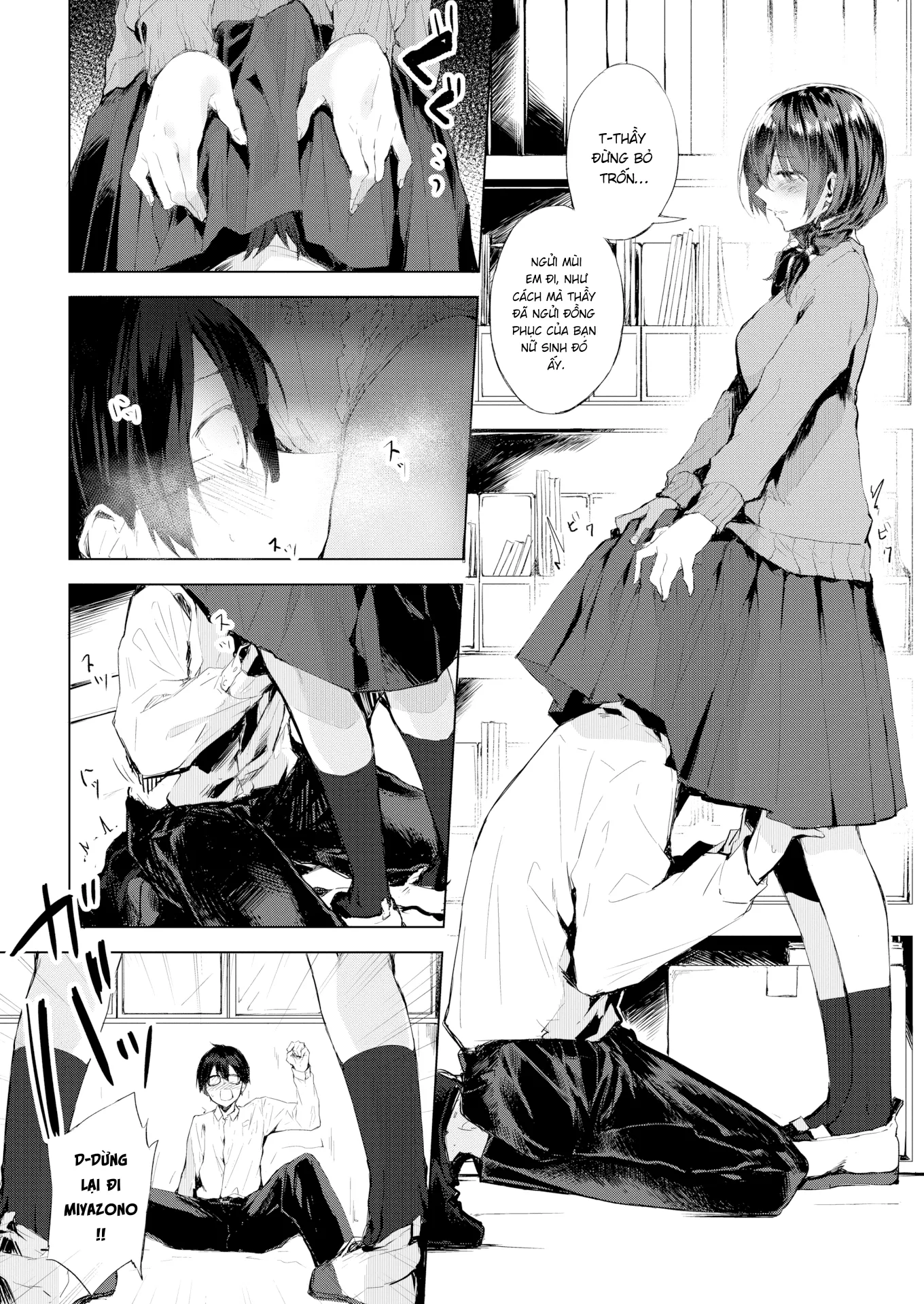 HentaiVN.net - Ảnh 7 - Anh là cả thế giới của em - Chap 1