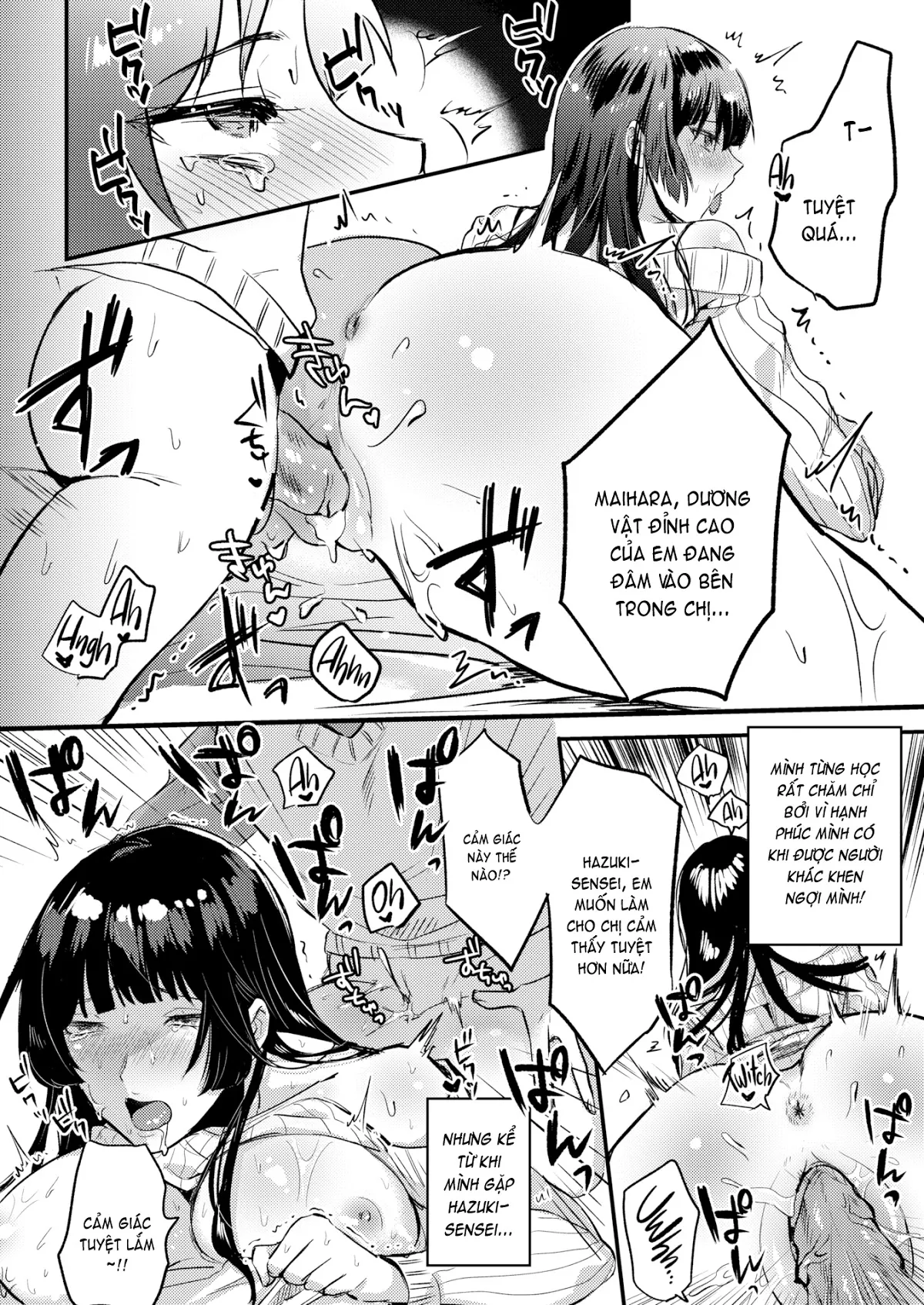 HentaiVN.net - Ảnh 20 - Hazuki-sensei’s Too Sexy for Me to Concentrate! [Comic Shitsurakuten 2017-03] - Chap 1