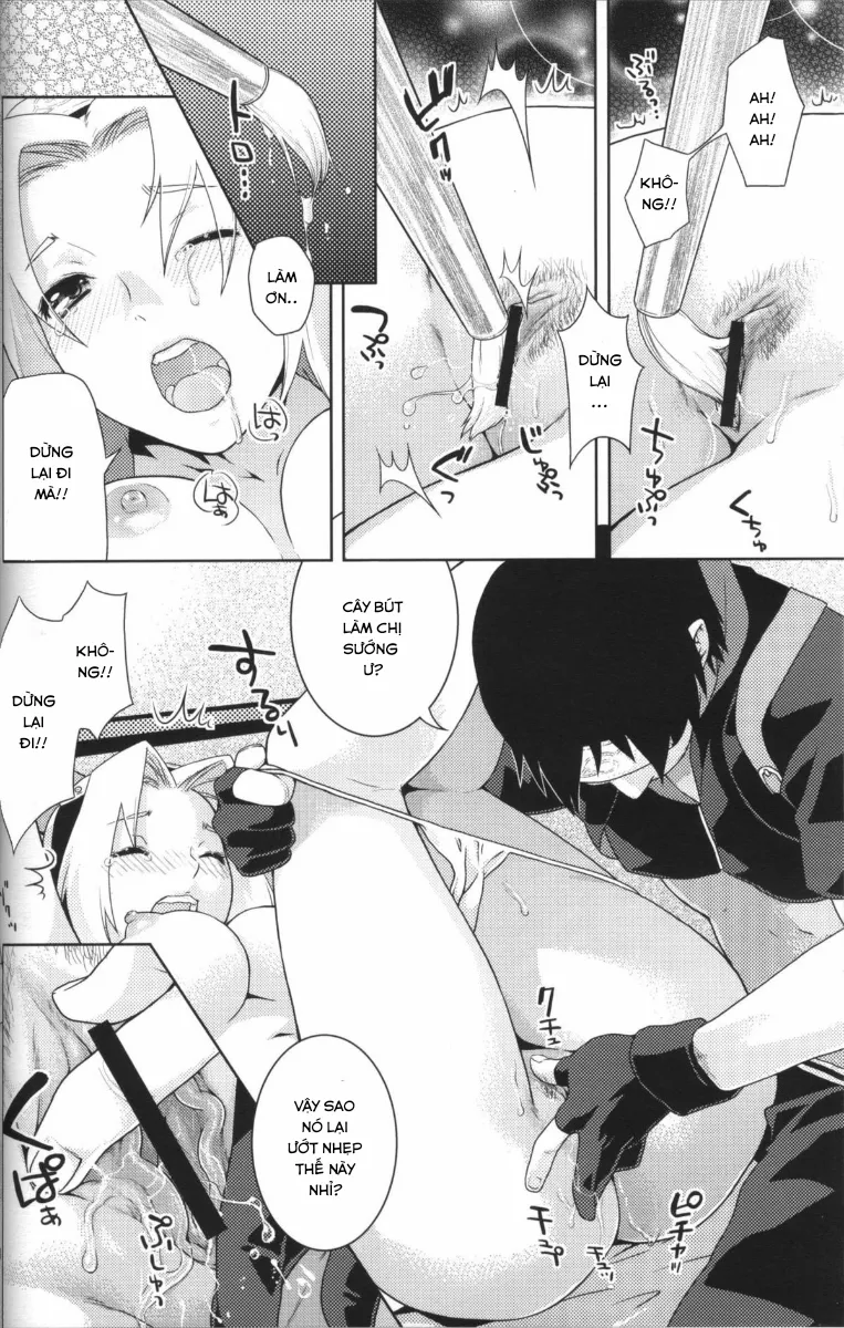 HentaiVN.net - Ảnh 8 - Sự Sa Ngã Của Sakura-chan (Naruto) [Aya Sakura Emaki; Painting Sakura] - Chap 1