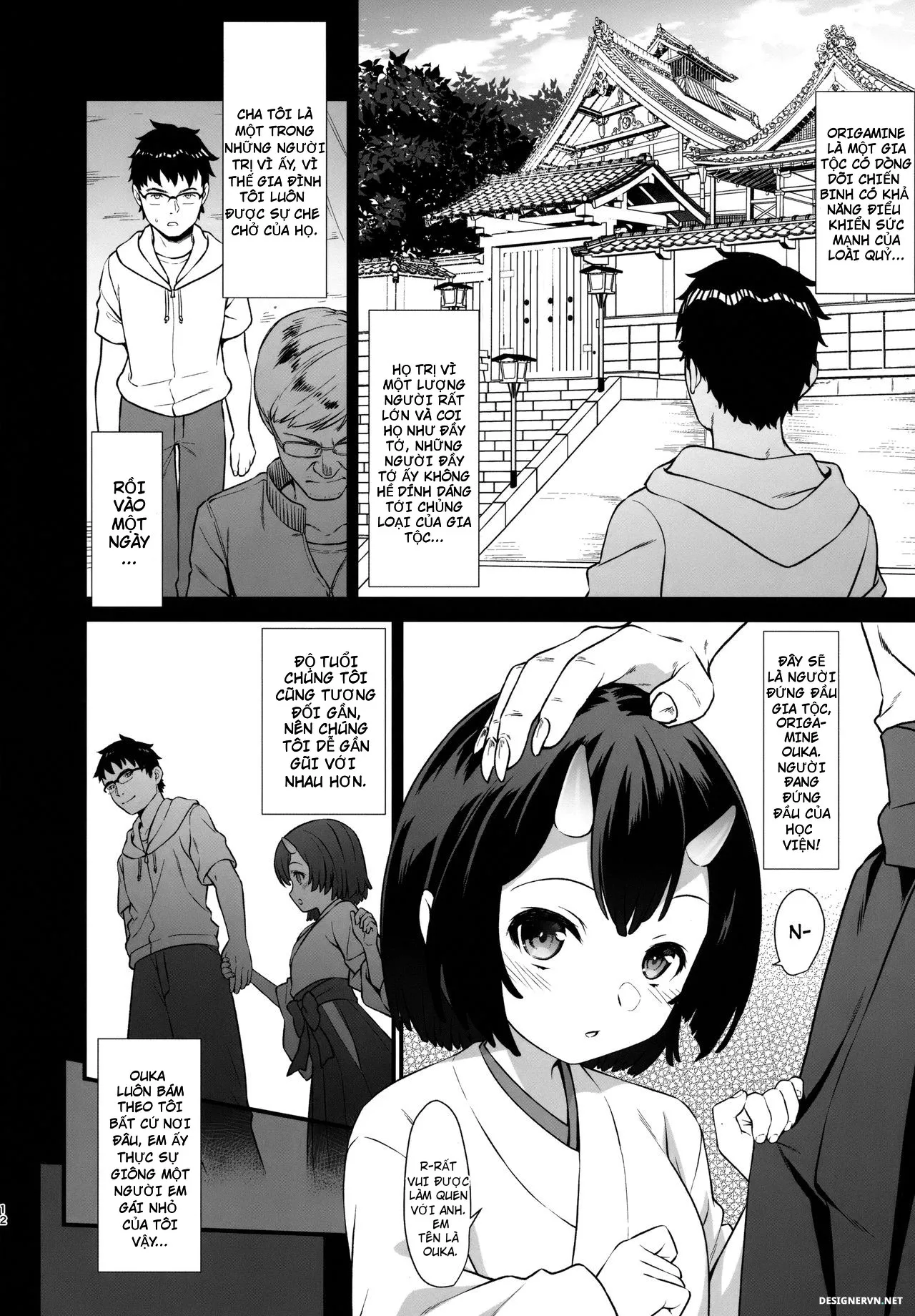 HentaiVN.net - Ảnh 12 - Enjo Kouhai 6 - Chap 1