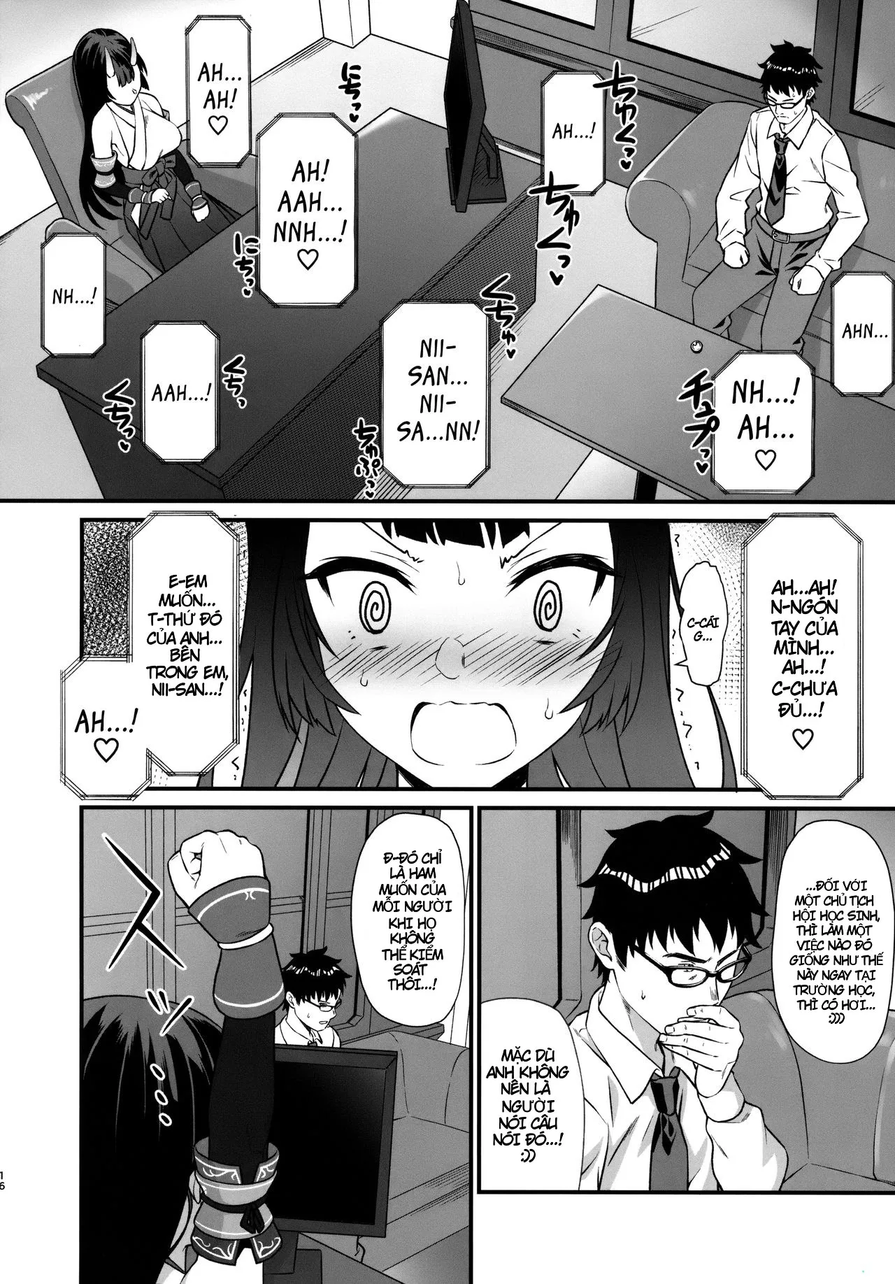 HentaiVN.net - Ảnh 16 - Enjo Kouhai 6 - Chap 1
