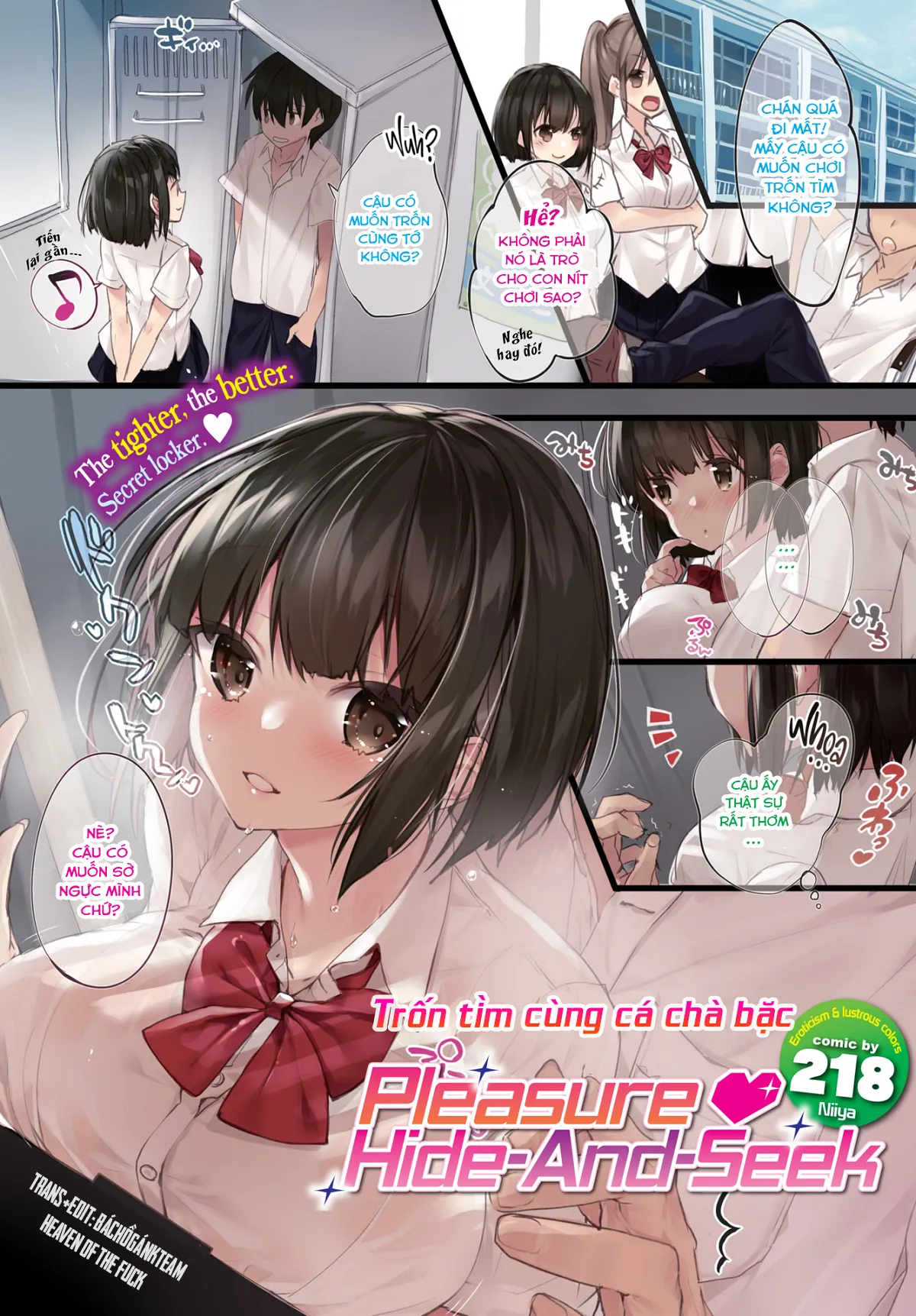 HentaiVN.net - Ảnh 3 - Trốn tìm cùng cá chà bặc [Pleasure ❤ Hide-and-Seek] - Chap 1