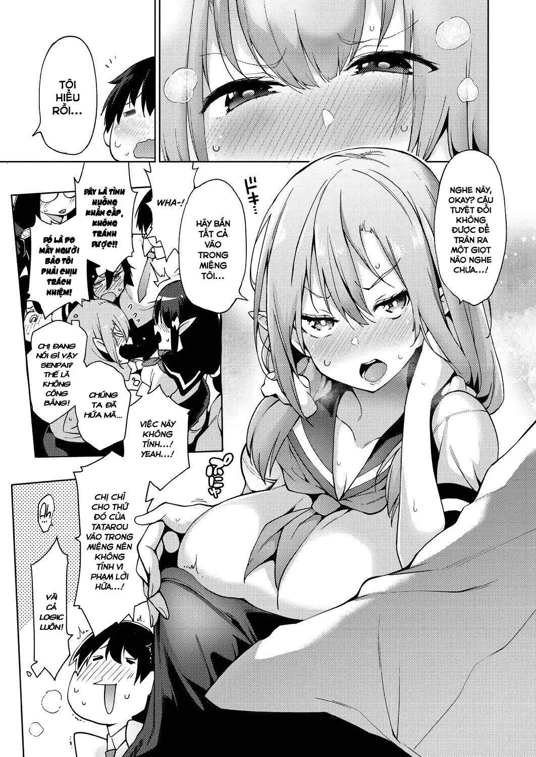 HentaiVN.net - Ảnh 10 - Fairy Harem Explosion Ch. 2 [Yousei Harem Daibakuhatsu] - Chap 1