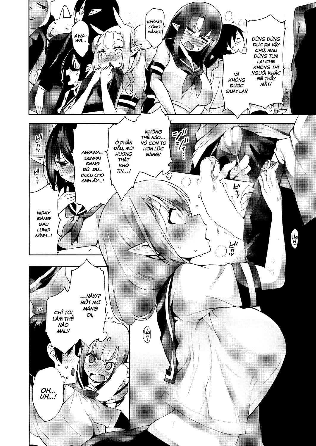 HentaiVN.net - Ảnh 11 - Fairy Harem Explosion Ch. 2 [Yousei Harem Daibakuhatsu] - Chap 1