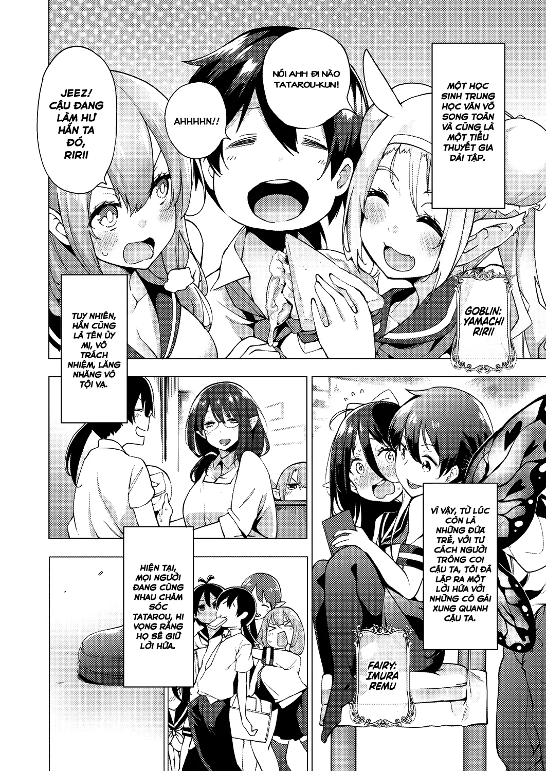 HentaiVN.net - Ảnh 5 - Fairy Harem Explosion Ch. 2 [Yousei Harem Daibakuhatsu] - Chap 1