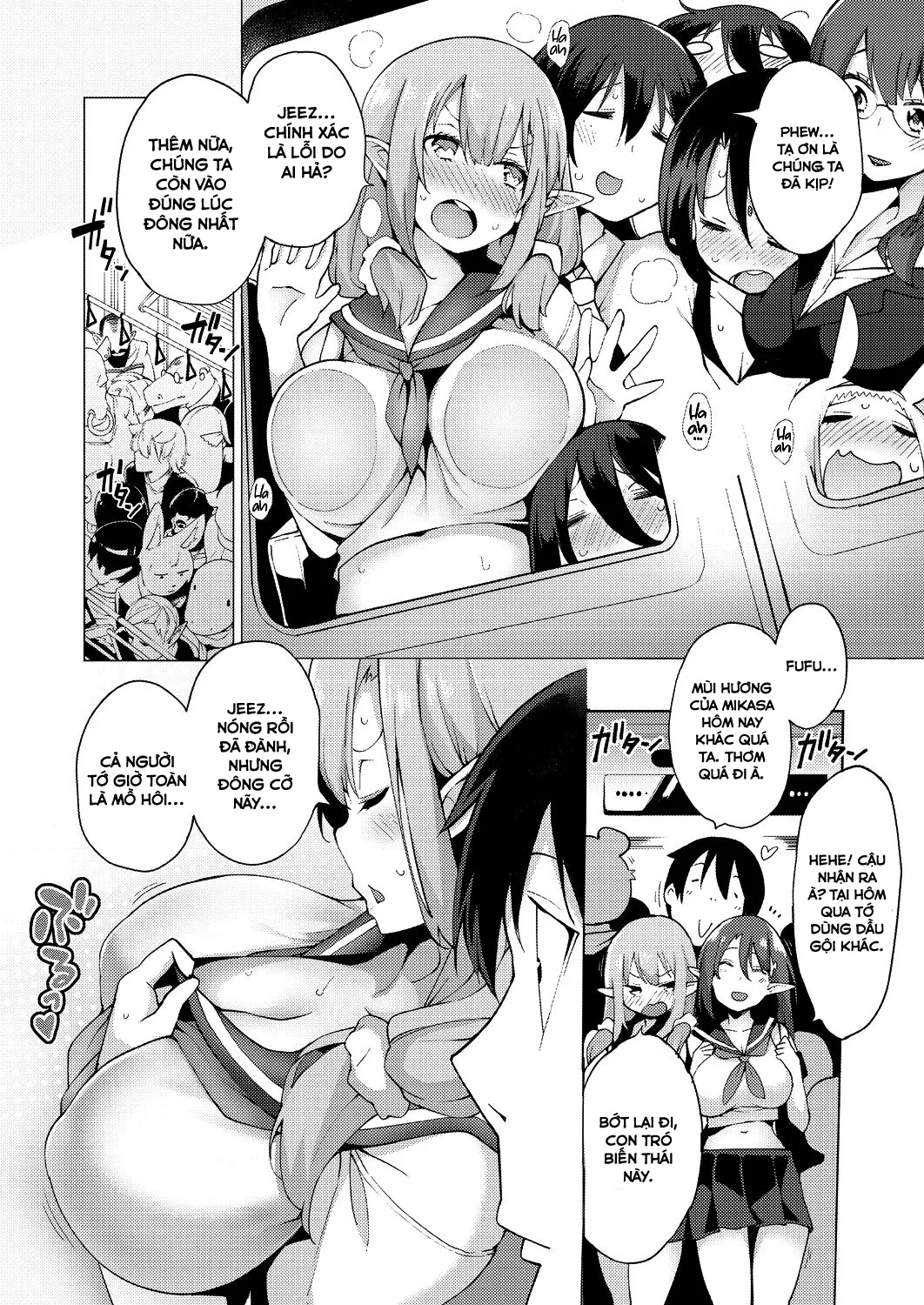 HentaiVN.net - Ảnh 7 - Fairy Harem Explosion Ch. 2 [Yousei Harem Daibakuhatsu] - Chap 1