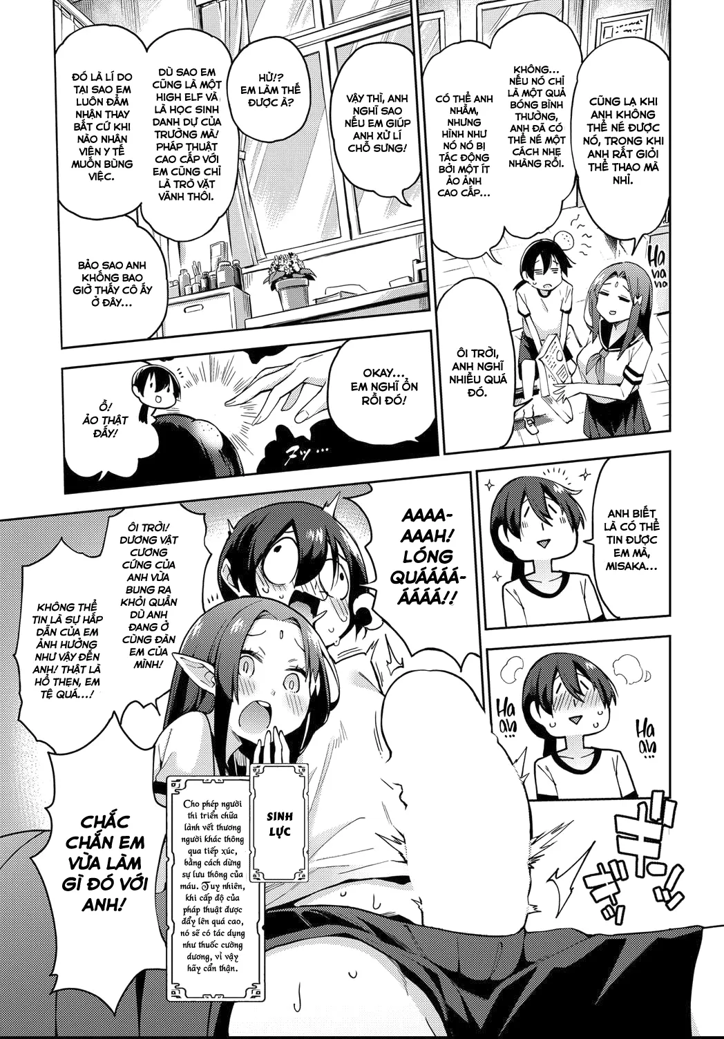HentaiVN.net - Ảnh 20 - Fairy Harem Explosion Ch. 2 [Yousei Harem Daibakuhatsu] - Chap 2