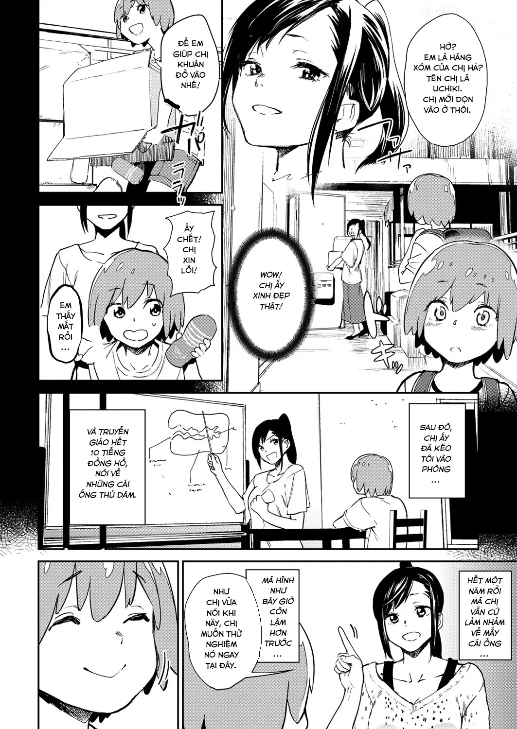 HentaiVN.net - Ảnh 6 - Những Cái Lá Chà Bồn! [Boy Meets Hole] - Chap 1