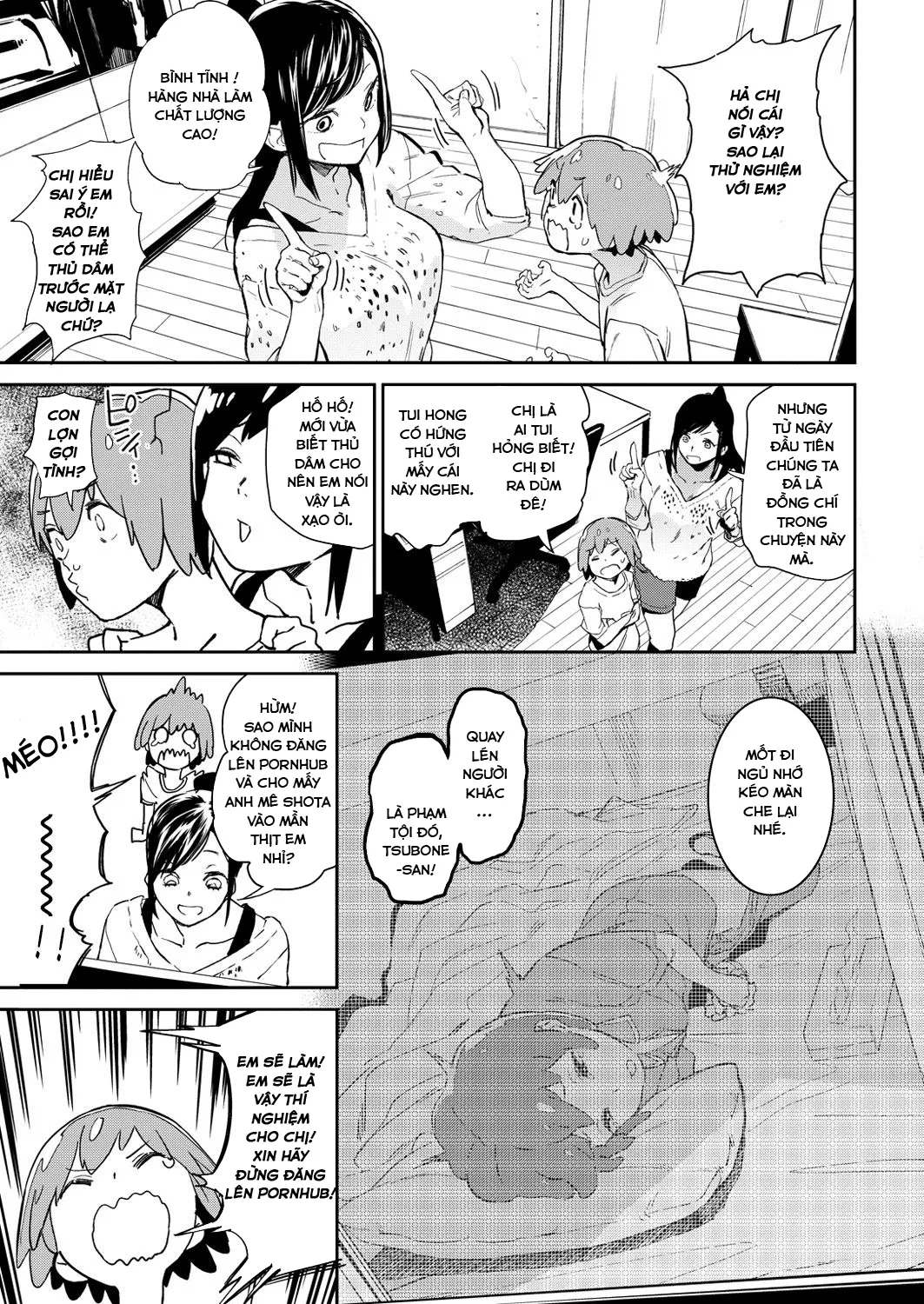 HentaiVN.net - Ảnh 7 - Những Cái Lá Chà Bồn! [Boy Meets Hole] - Chap 1