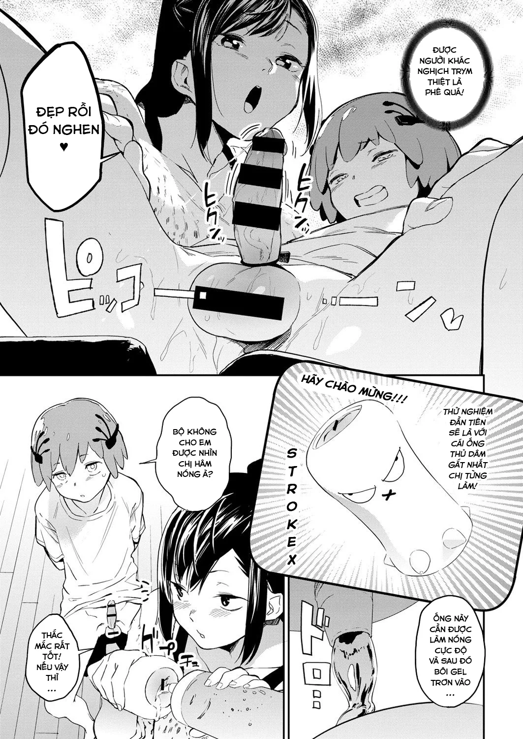 HentaiVN.net - Ảnh 9 - Những Cái Lá Chà Bồn! [Boy Meets Hole] - Chap 1