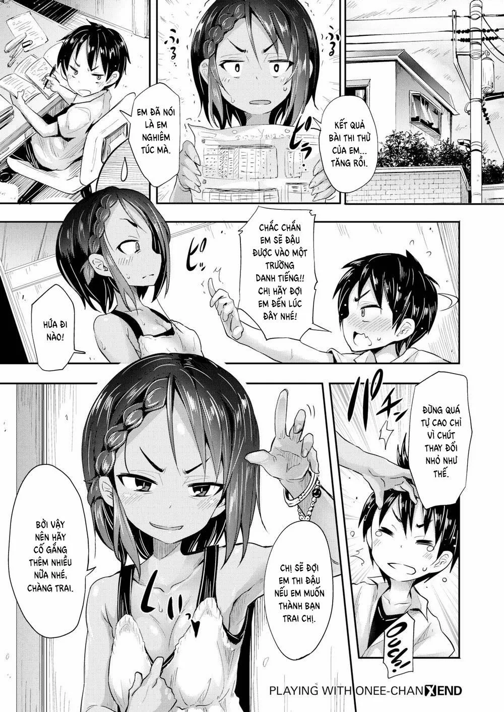 HentaiVN.net - Ảnh 24 - Playing with Onee-chan - Chap 1