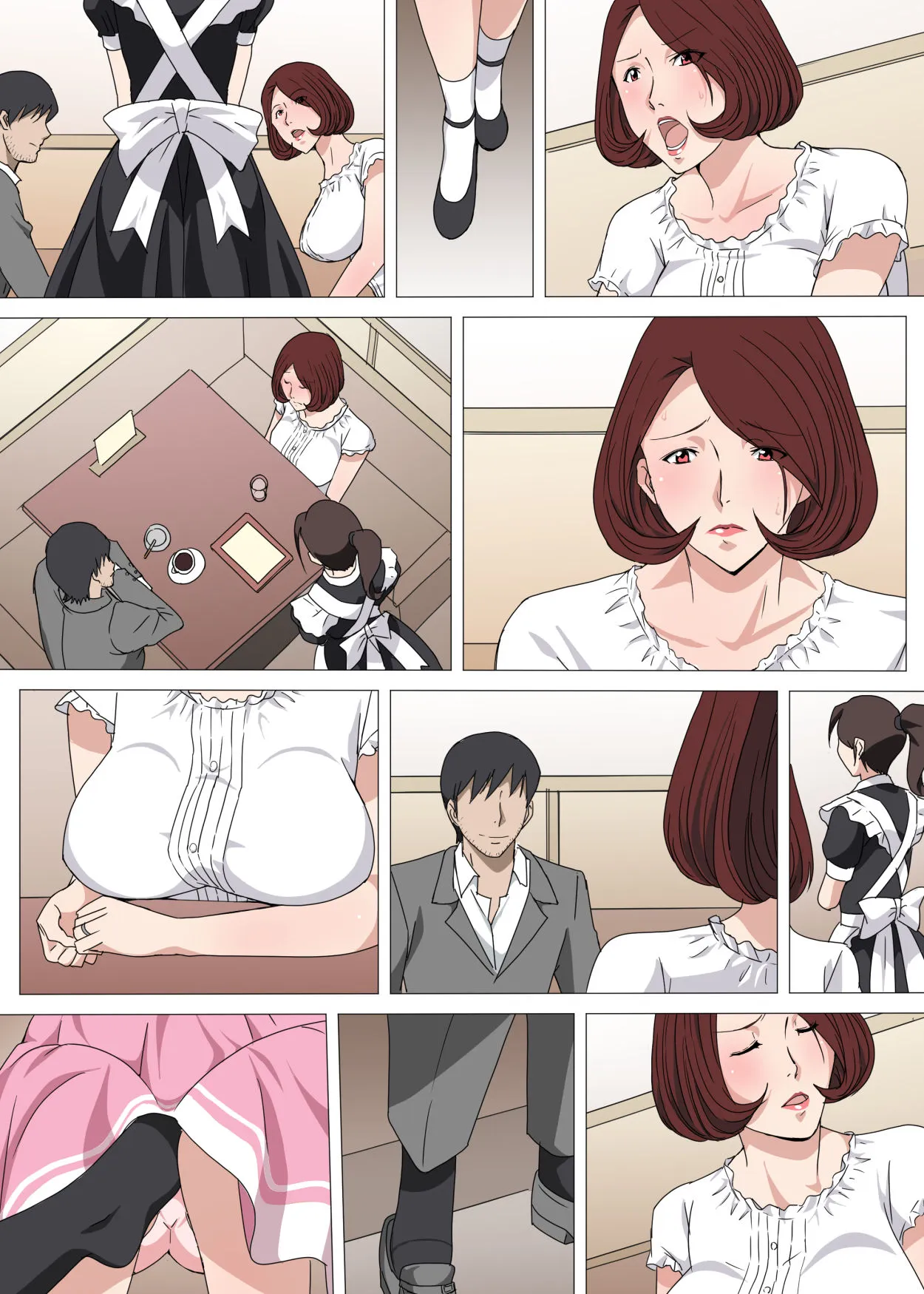 HentaiVN.net - Ảnh 20 - Oku-san Hajimete no Arbeit - Chap 1