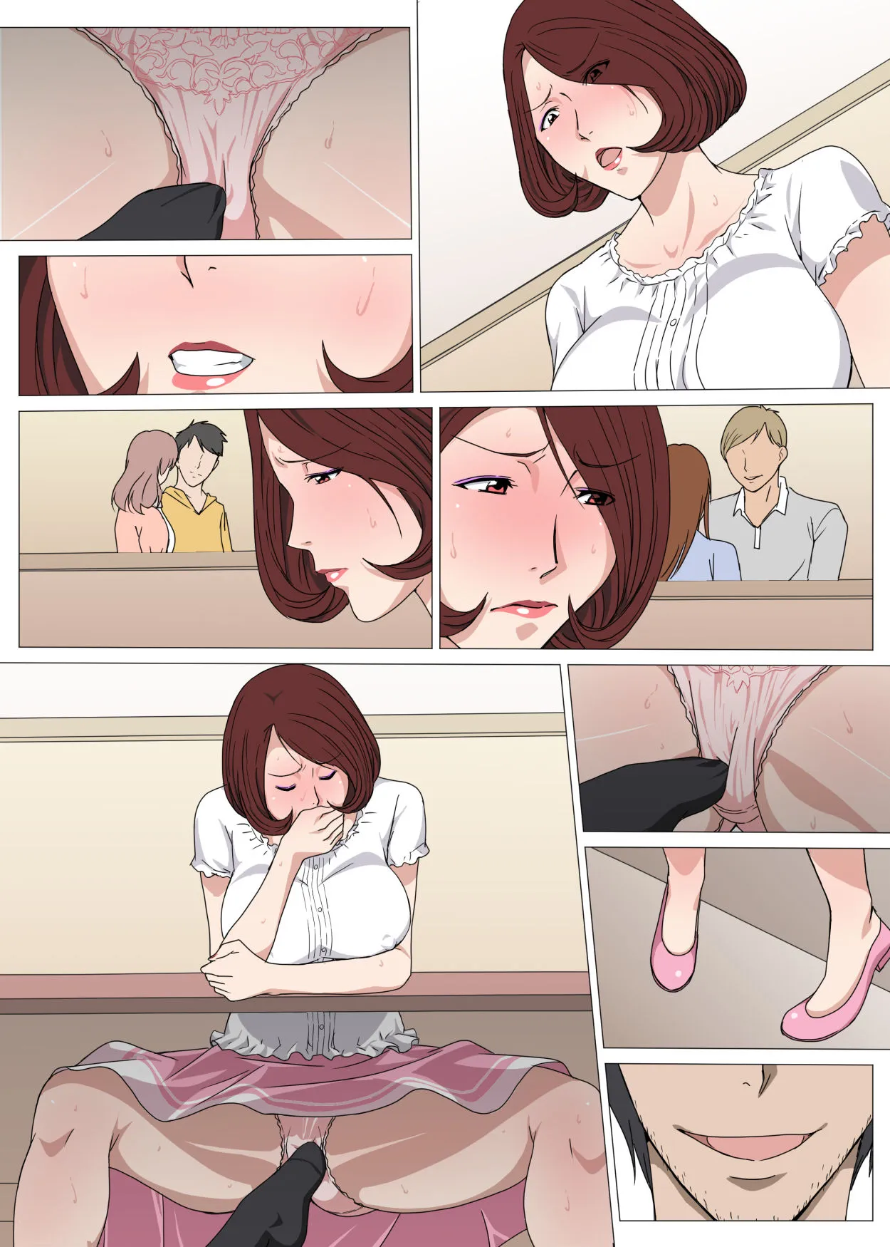 HentaiVN.net - Ảnh 21 - Oku-san Hajimete no Arbeit - Chap 1