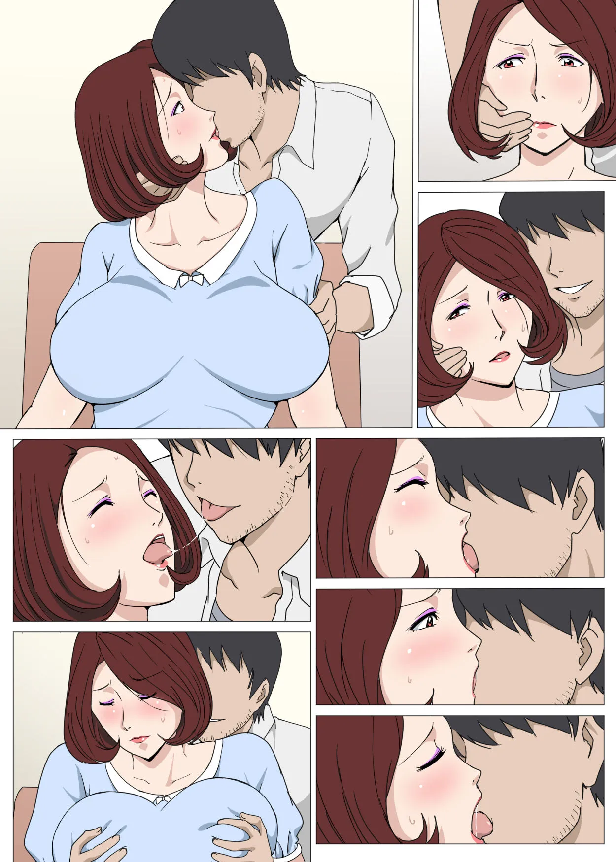 HentaiVN.net - Ảnh 3 - Oku-san Hajimete no Arbeit - Chap 1