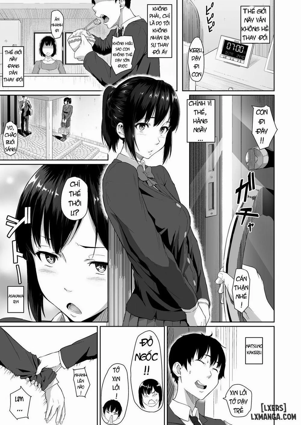 HentaiVN.net - Ảnh 2 - Osananajimi ga Hoka no Otoko to XX Suru no wa Atarimae no Sekai - Chap 1