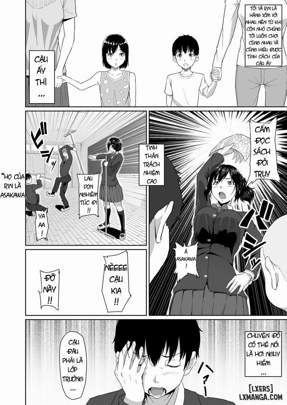 HentaiVN.net - Ảnh 3 - Osananajimi ga Hoka no Otoko to XX Suru no wa Atarimae no Sekai - Chap 1