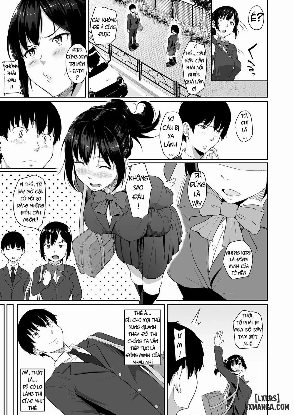 HentaiVN.net - Ảnh 4 - Osananajimi ga Hoka no Otoko to XX Suru no wa Atarimae no Sekai - Chap 1