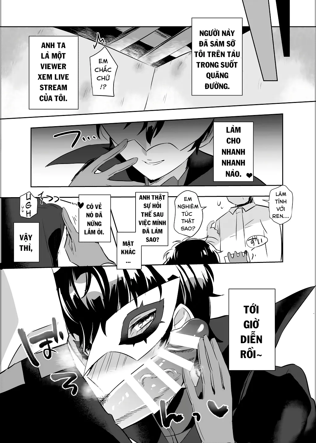 HentaiVN.net - Ảnh 13 - Kaitou-dan Leader no Himitsu no Namahousou (Persona 5) - Chap 1