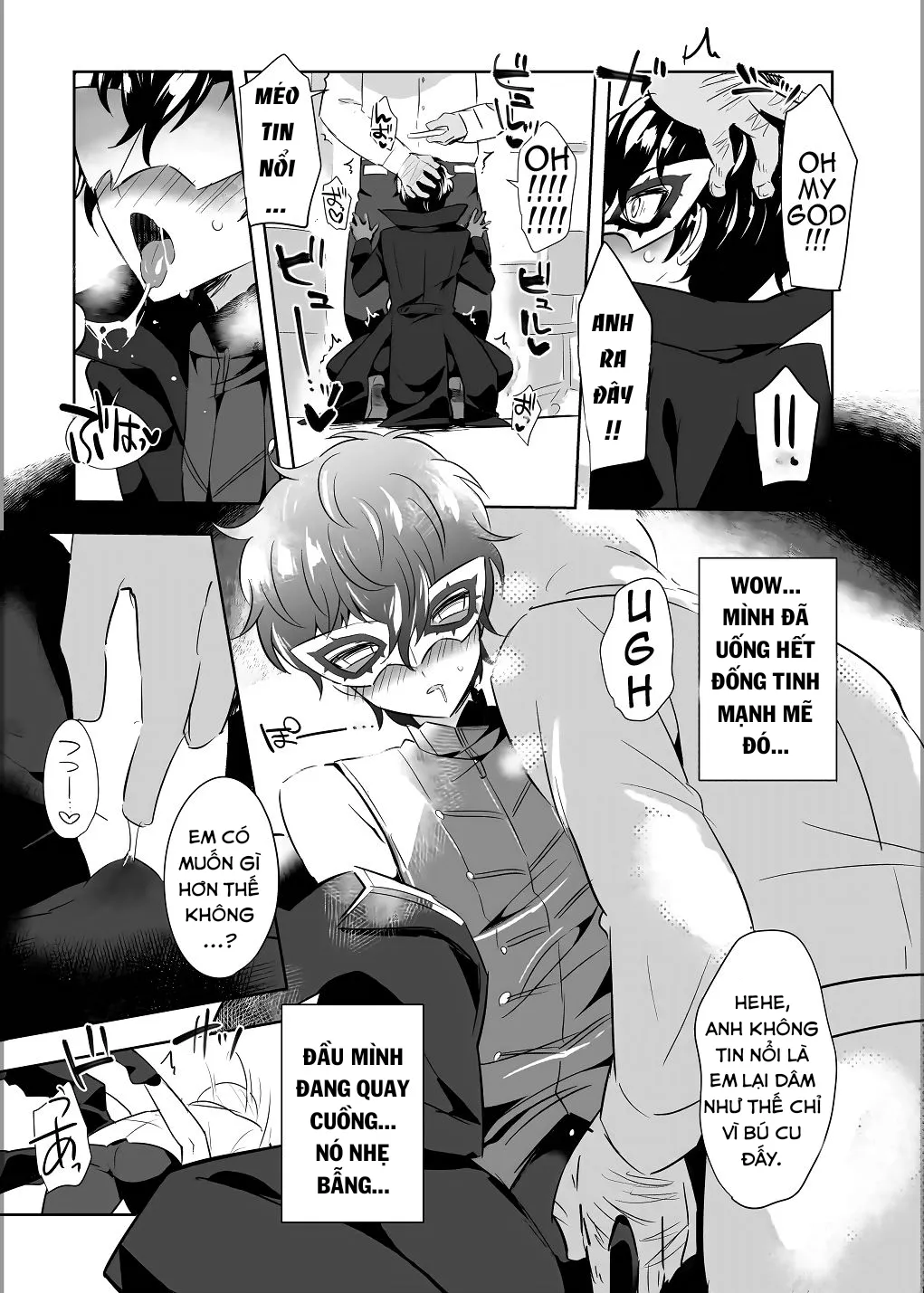 HentaiVN.net - Ảnh 15 - Kaitou-dan Leader no Himitsu no Namahousou (Persona 5) - Chap 1