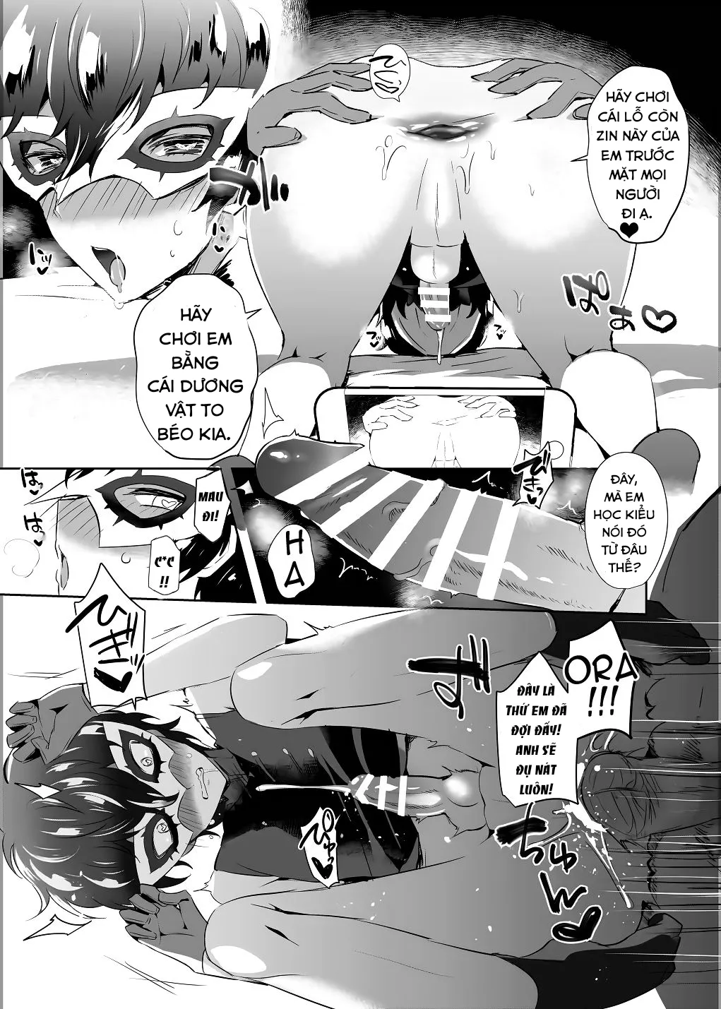 HentaiVN.net - Ảnh 16 - Kaitou-dan Leader no Himitsu no Namahousou (Persona 5) - Chap 1