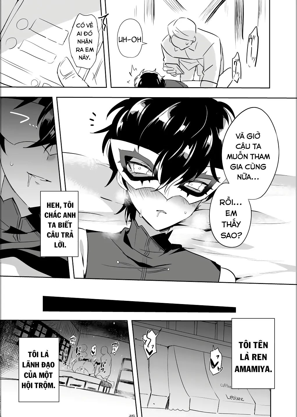 HentaiVN.net - Ảnh 20 - Kaitou-dan Leader no Himitsu no Namahousou (Persona 5) - Chap 1