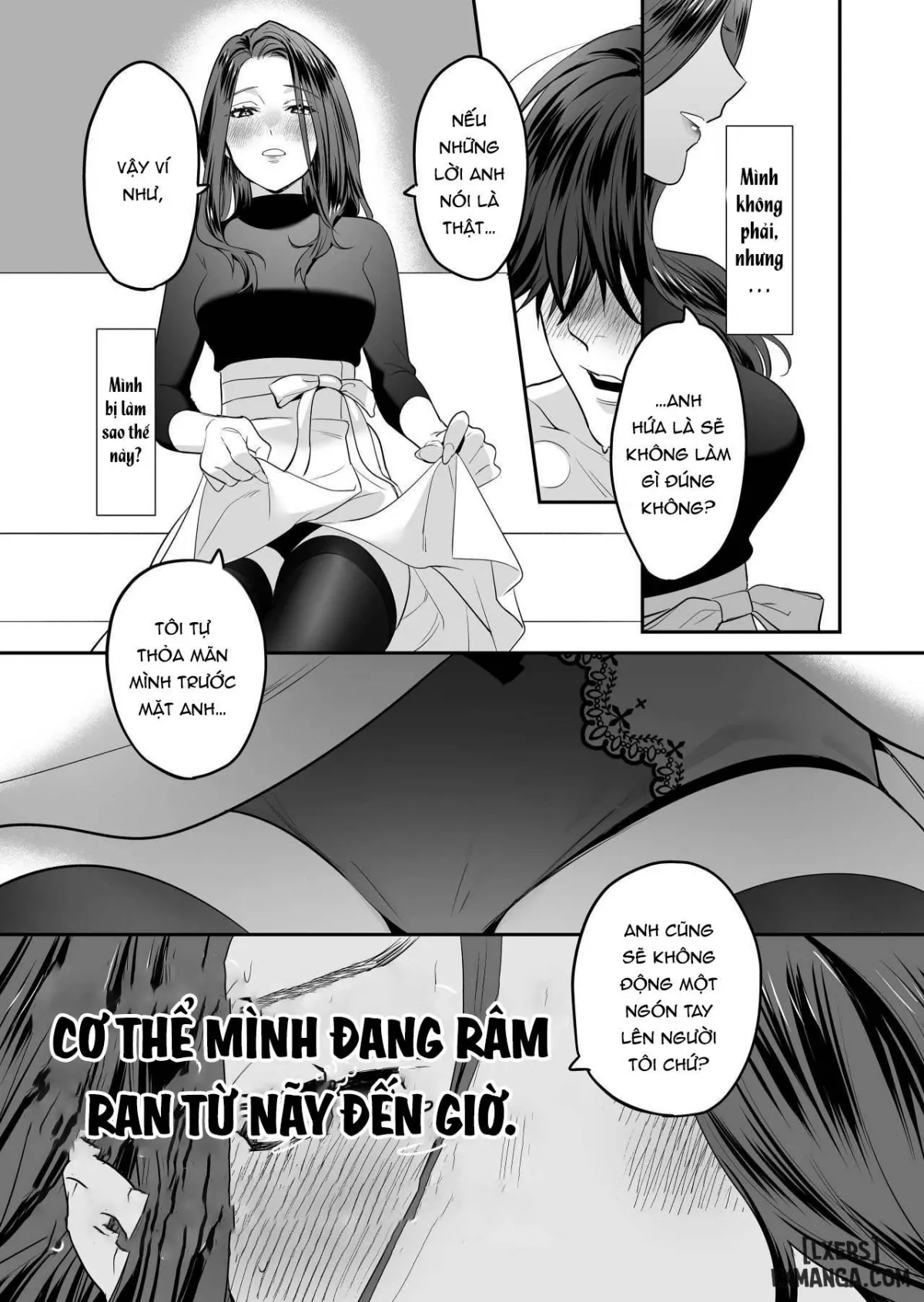 HentaiVN.net - Ảnh 28 - Đồ chơi người lớn của nữ diễn viên ngây thơ [Seijun-ha Joyu Mikage-san no Otonanoomocha | Innocent Style Actress Mikage's Adult Toy] - Chap 1