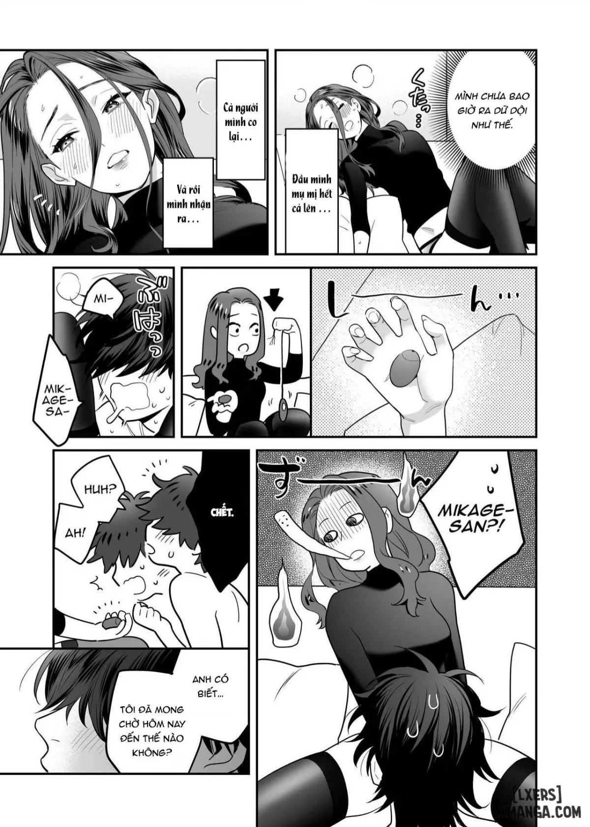 HentaiVN.net - Ảnh 32 - Đồ chơi người lớn của nữ diễn viên ngây thơ [Seijun-ha Joyu Mikage-san no Otonanoomocha | Innocent Style Actress Mikage's Adult Toy] - Chap 1