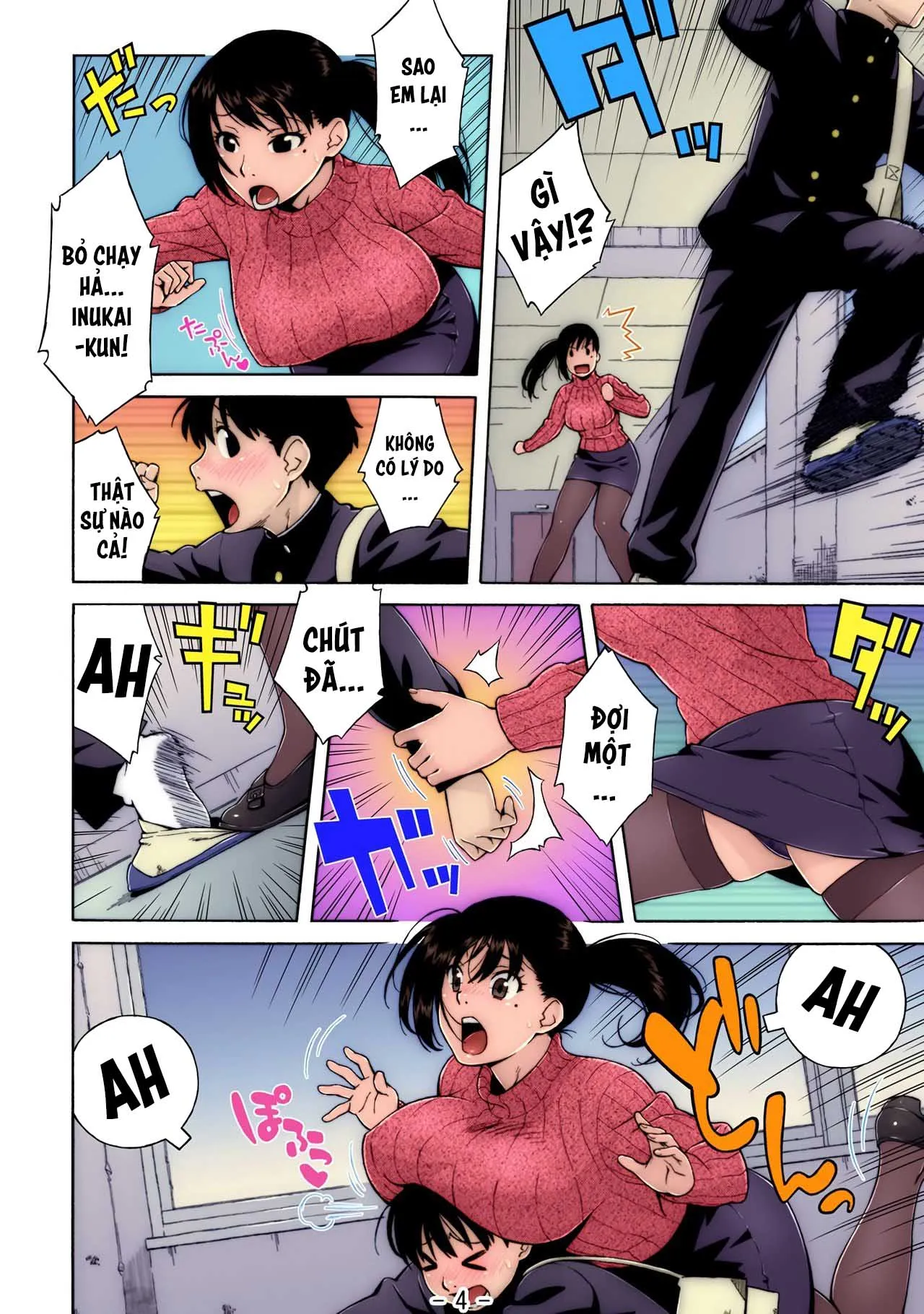 HentaiVN.net - Ảnh 5 - Nonstop! Inukai-kun [Nonstop! 犬飼くん] - Chap 1