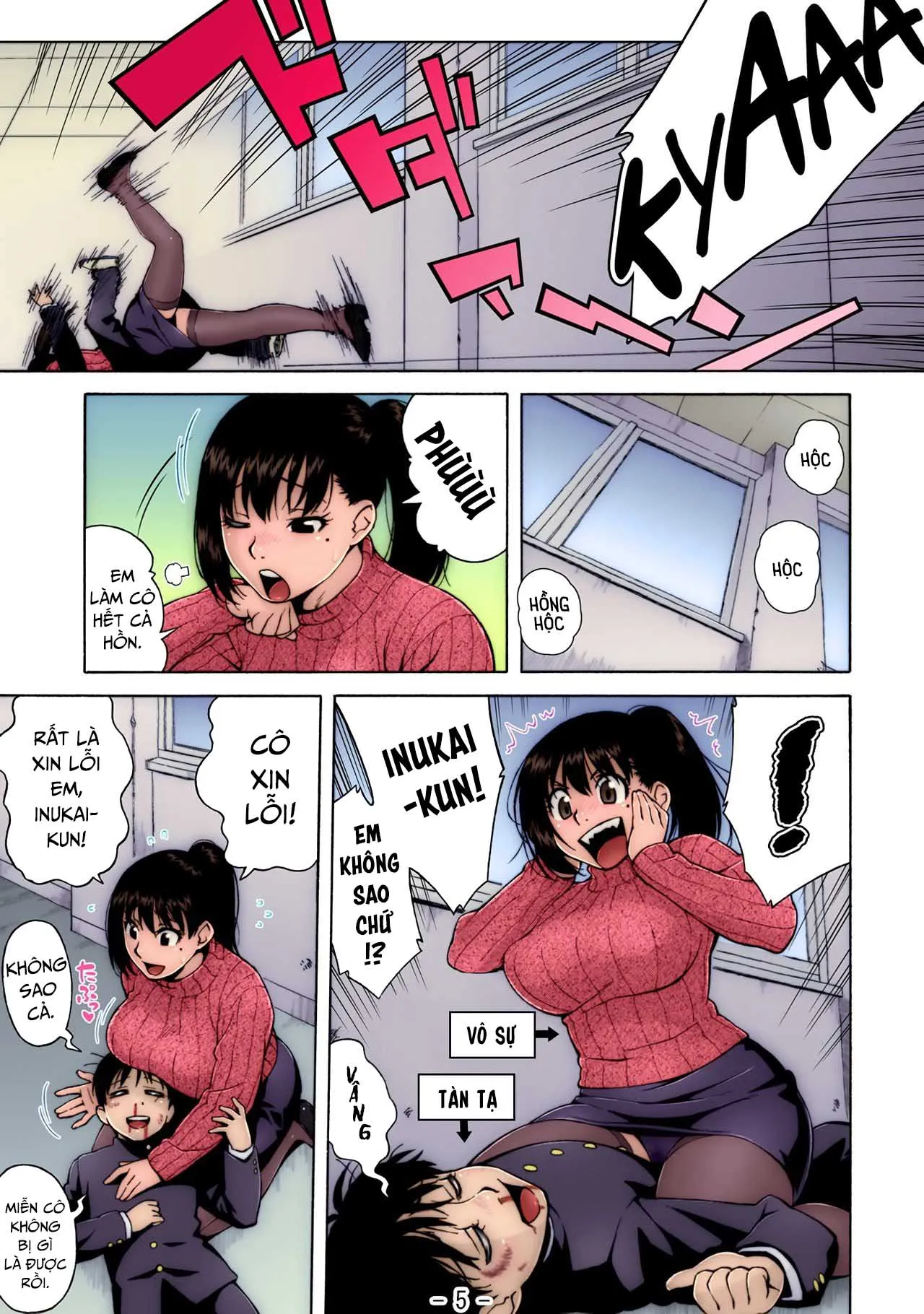 HentaiVN.net - Ảnh 6 - Nonstop! Inukai-kun [Nonstop! 犬飼くん] - Chap 1