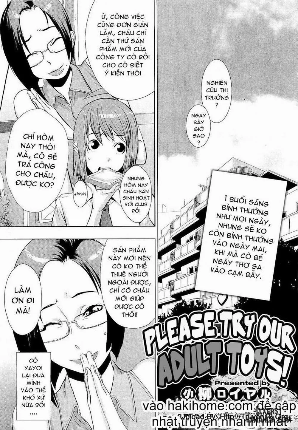 HentaiVN.net - Ảnh 1 - Please Try Our Adult Toys - Chap 1