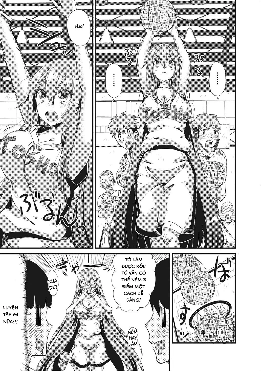 HentaiVN.net - Ảnh 9 - Thiên thần bóng rổ. [NyotaBasu; Sex-Change Basketball; にょたバス] - Chap 1