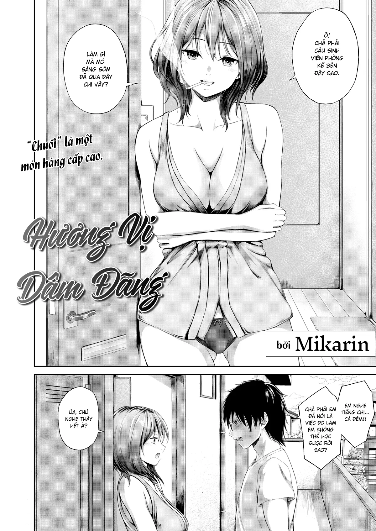 HentaiVN.net - Ảnh 3 - Hương Vị Dâm Đãng [A Slut’s Taste] - Chap 1